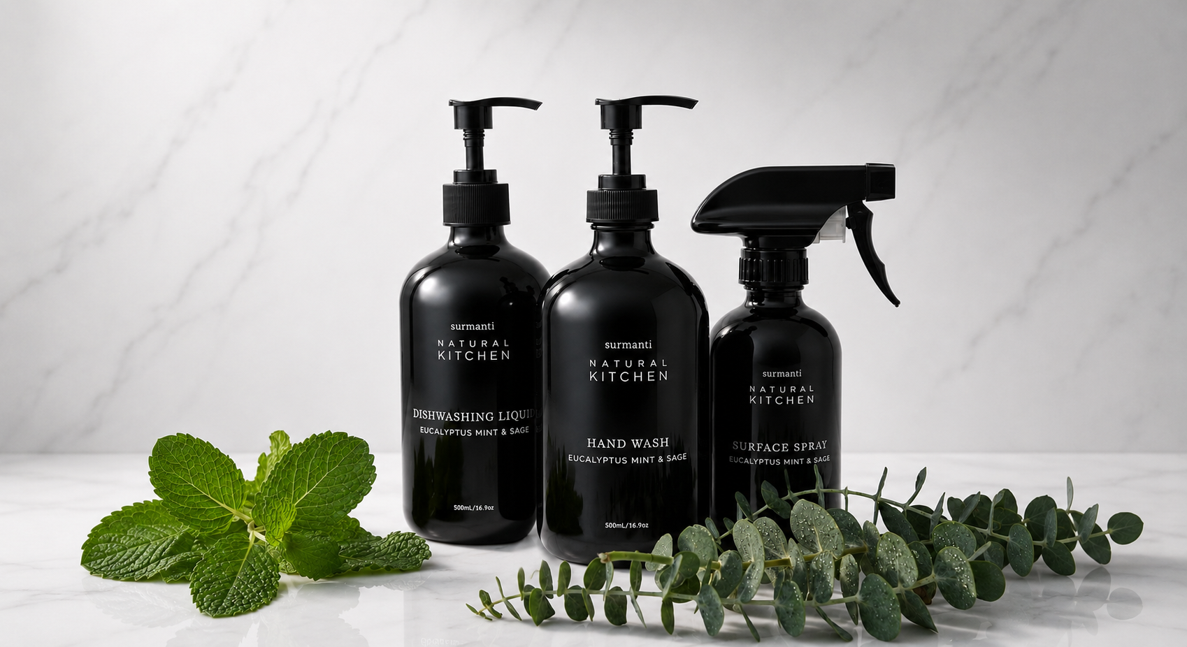 Perfect for Changing Seasons & Winter Lock-In: Clean & Clear – Eucalyptus, Mint & Sage Natural Cleaning Wellness