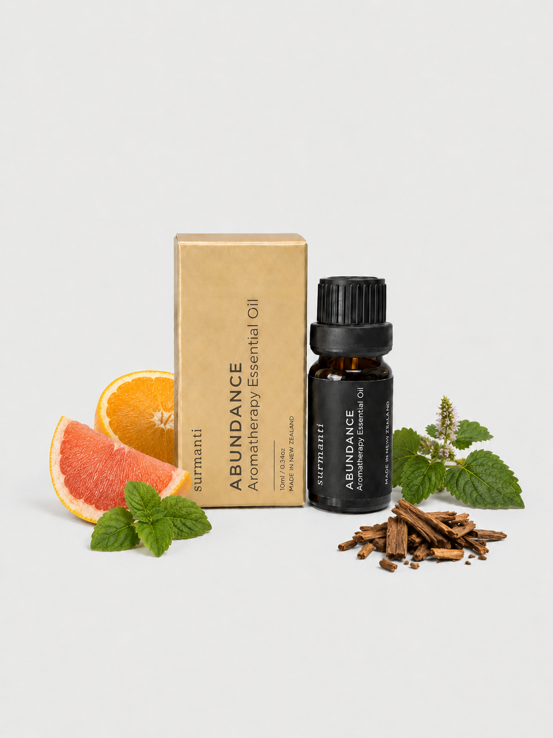 Abundance Aromatherapy Essential Oil - 10mL - Surmanti - Made In New Zealand