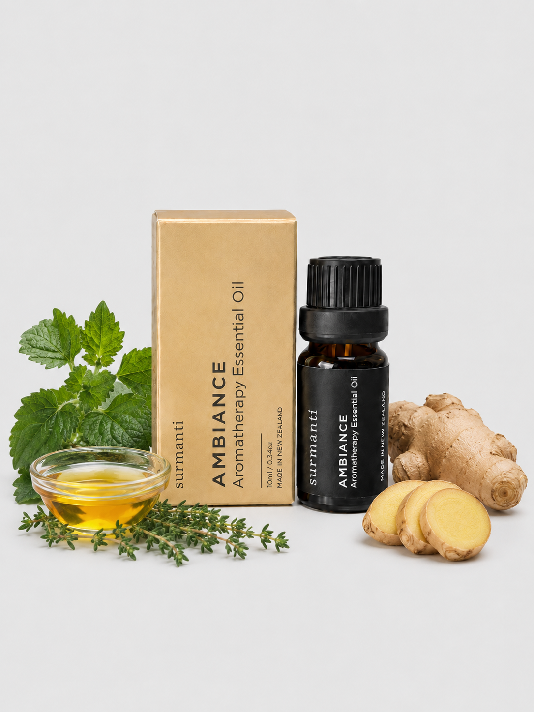 Ambiance Aromatherapy Essential Oil - 10mL - Surmanti - Made In New Zealand