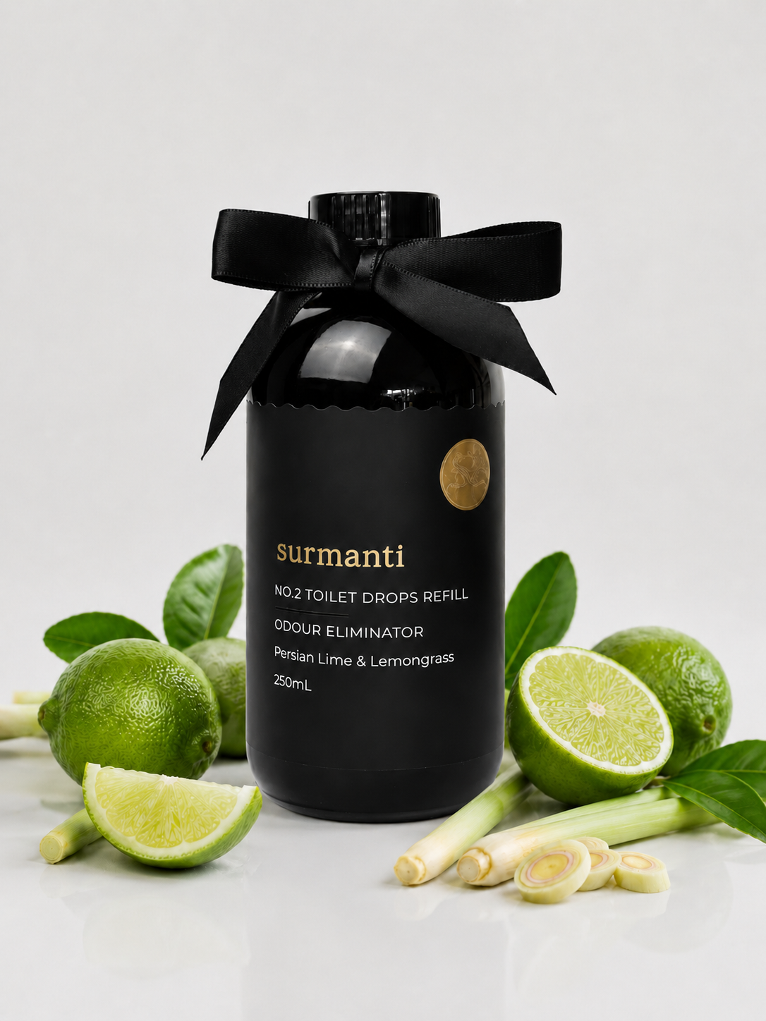 Natural No.2 Toilet Drops 250mL REFILL & Save - Septic Tank Safe. No Nasty Chemicals. - Surmanti - Made In New Zealand