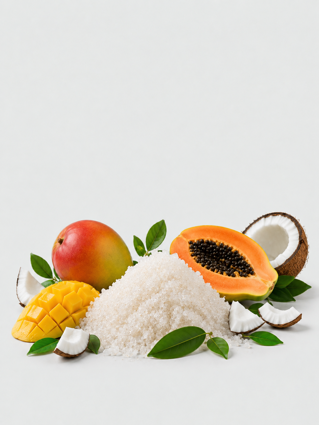 Mango & Papaya Body - Scrub, Polish & Glow - 200g - Surmanti - Made In New Zealand