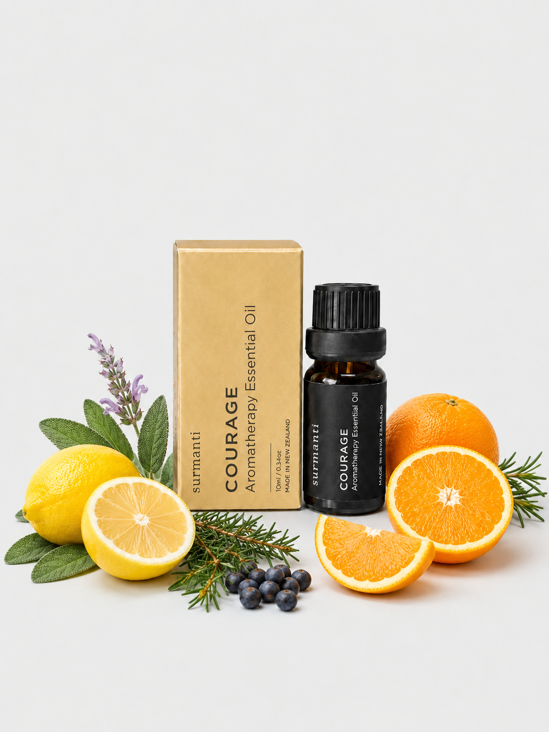 Courage Aromatherapy Essential Oil - 10mL - Surmanti - Made In New Zealand