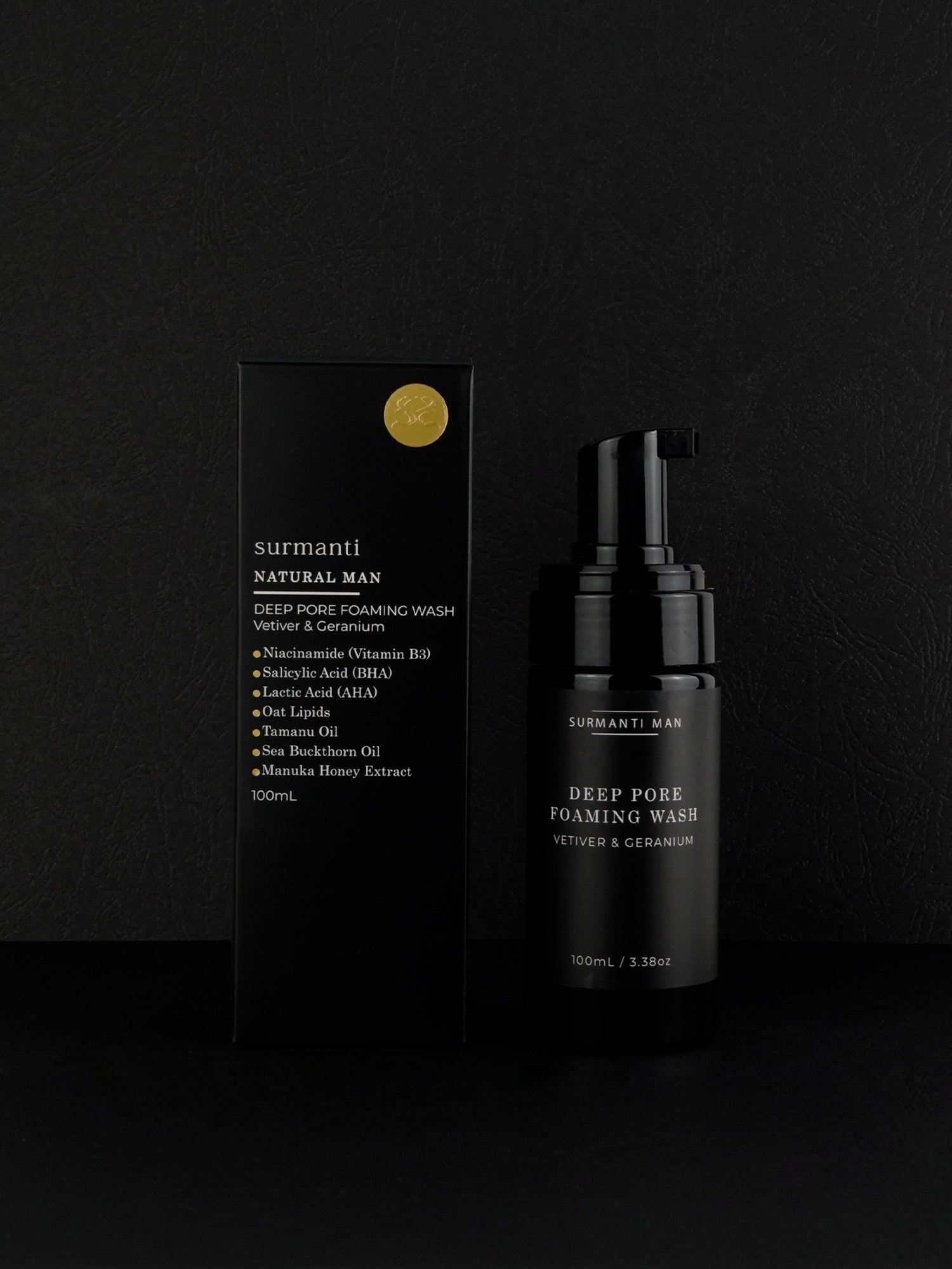 Natural Man Skincare Essentials - Targets Advanced Ageing & Delivers Visible Results - Surmanti - Made In New Zealand