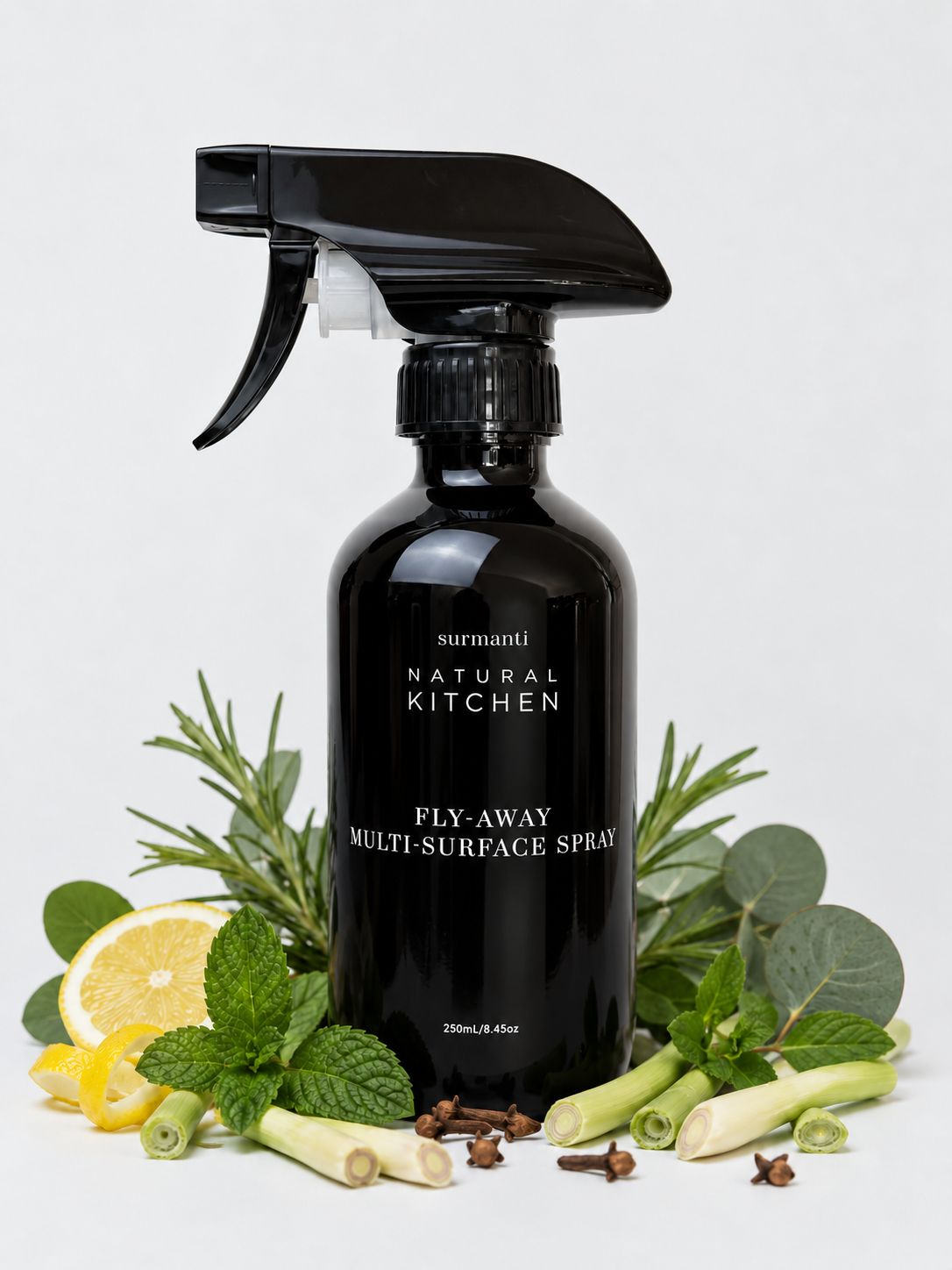 Natural Fly-Away Multi-Surface Spray - 250mL Repels Fly & Ants, Smells Minty Fresh! - Surmanti - Made In New Zealand