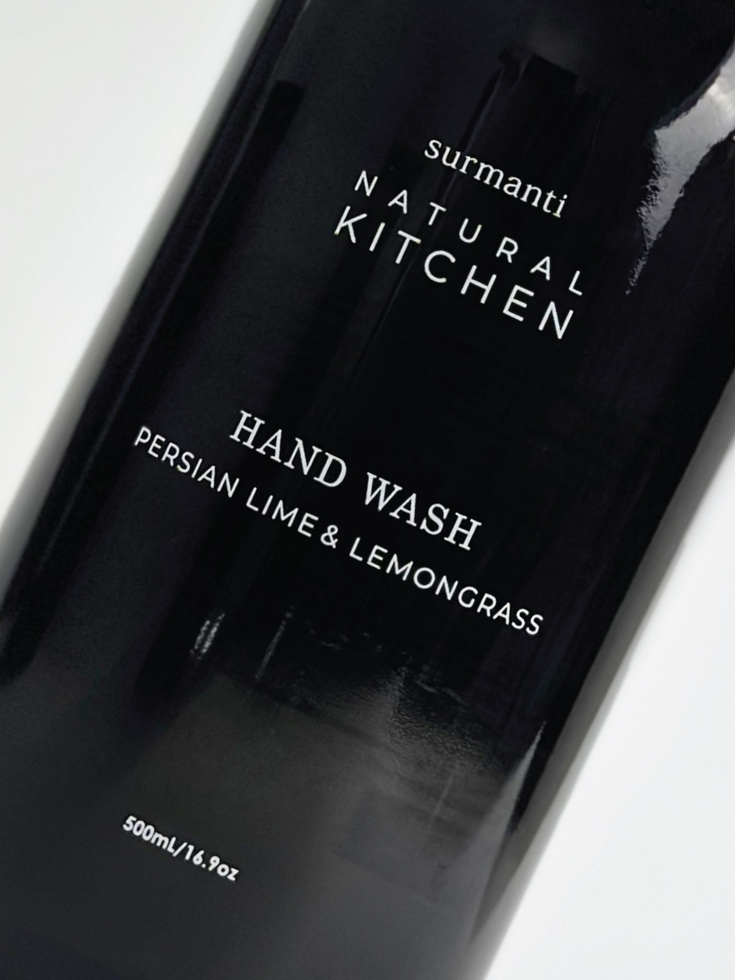 Hand Wash Gentle on Hands - Persian Lime & Lemongrass - Natural Kitchen - 500mL - Surmanti - Made In New Zealand