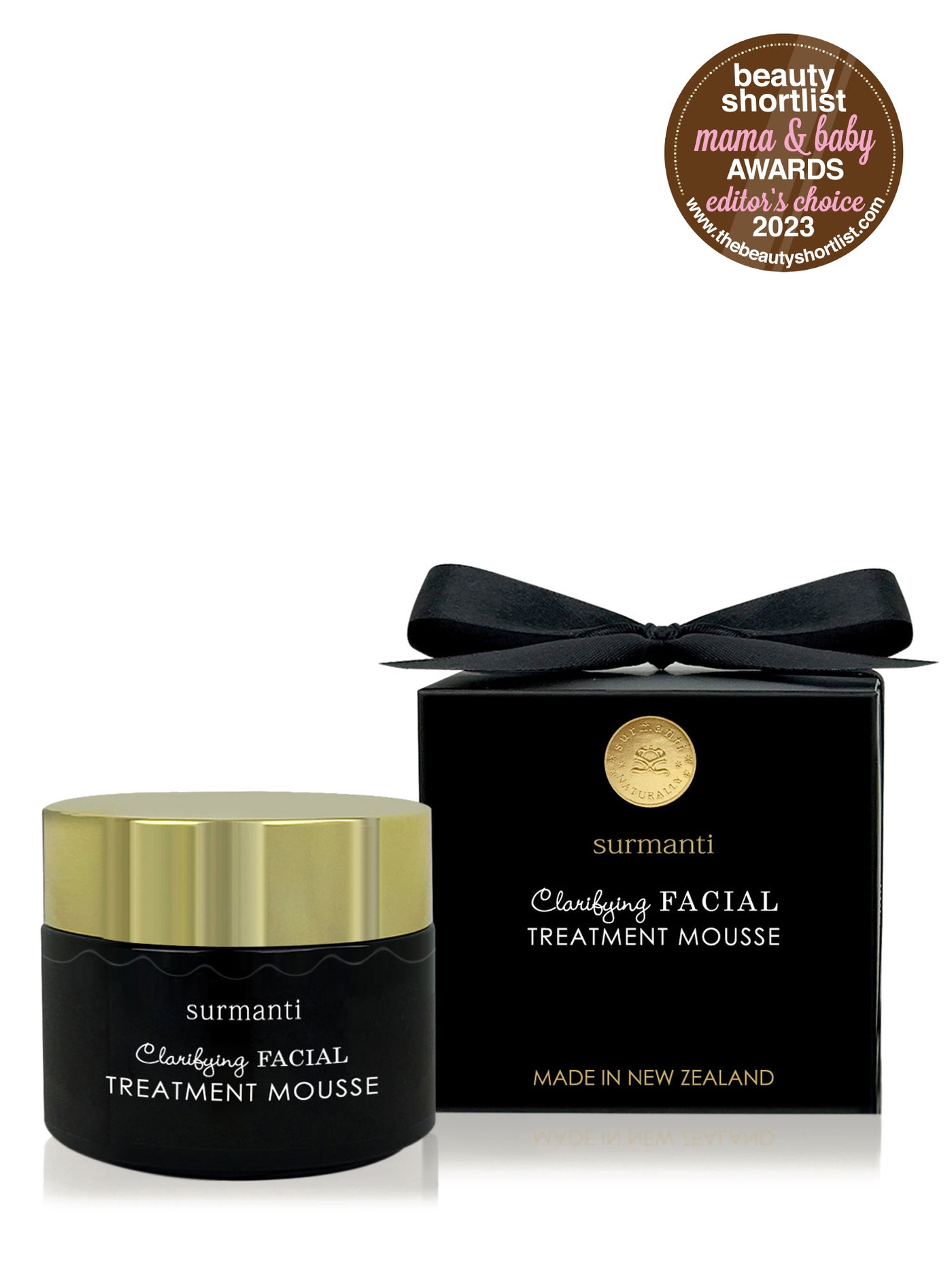 Facial Clarifying Treatment Mousse - Boxed - Surmanti - Made In New Zealand