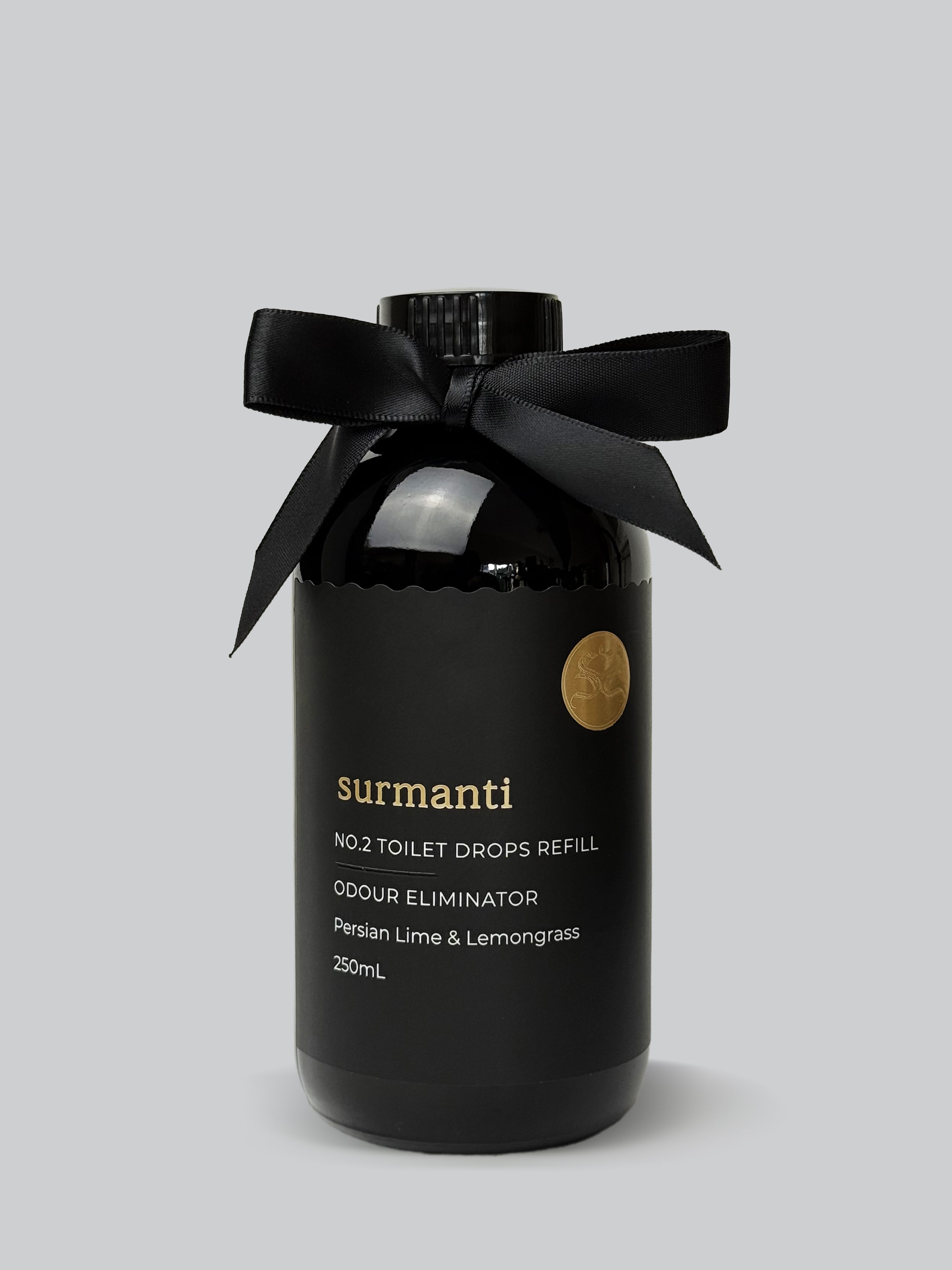 Natural No.2 Toilet Drops 250mL REFILL & Save - Septic Tank Safe. No Nasty Chemicals. - Surmanti - Made In New Zealand