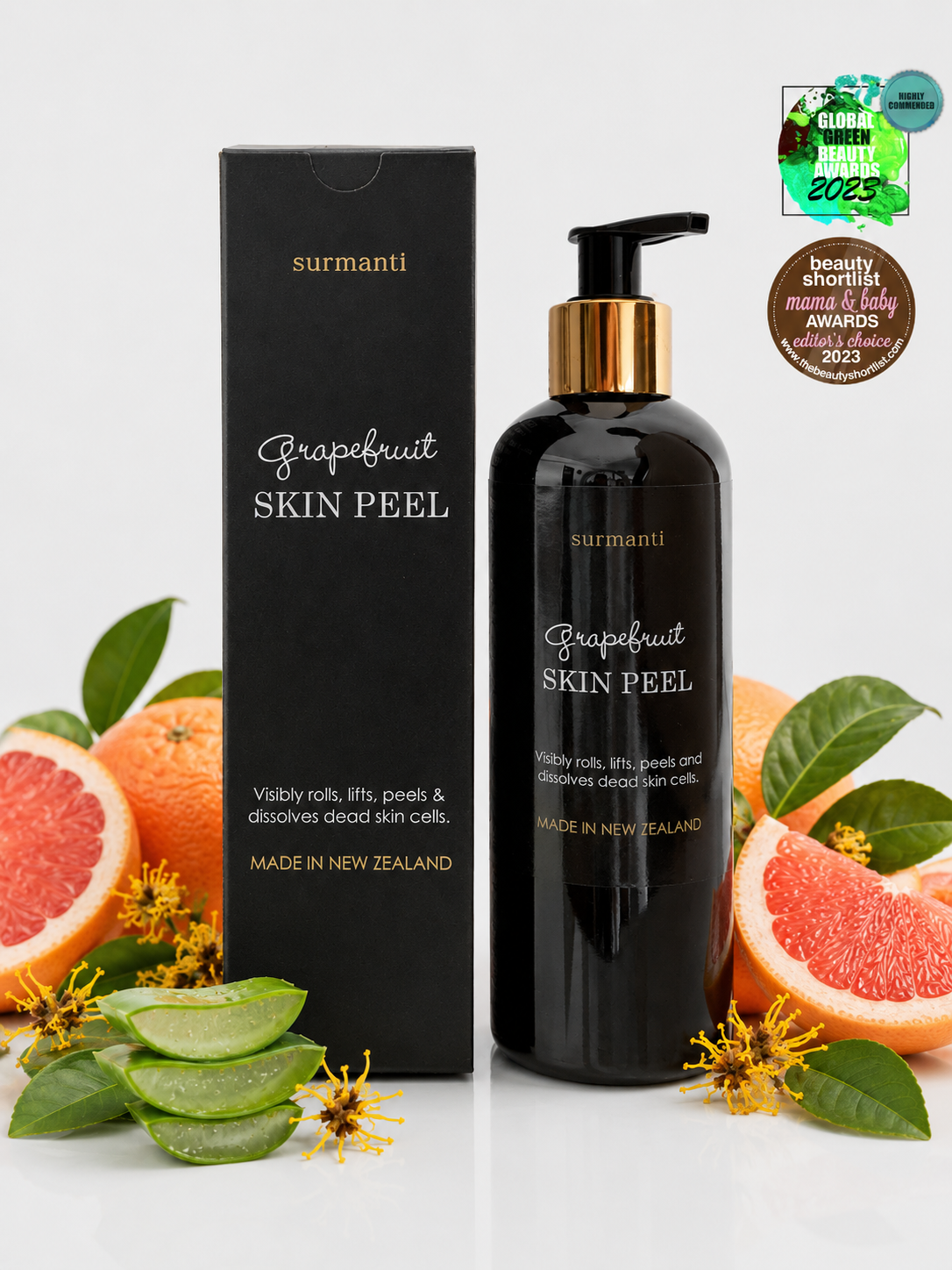 Grapefruit Skin Peel 250gm - Surmanti - Made In New Zealand