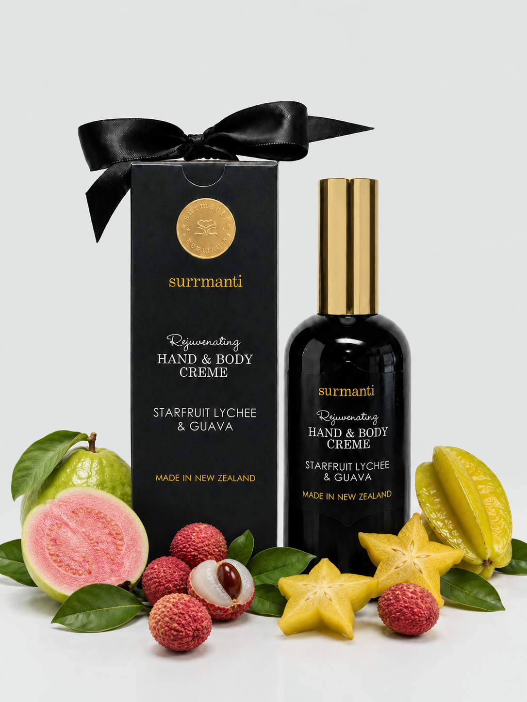 Opulence Crystal Gift Set - Starfruit Lychee & Guava - Surmanti - Made In New Zealand