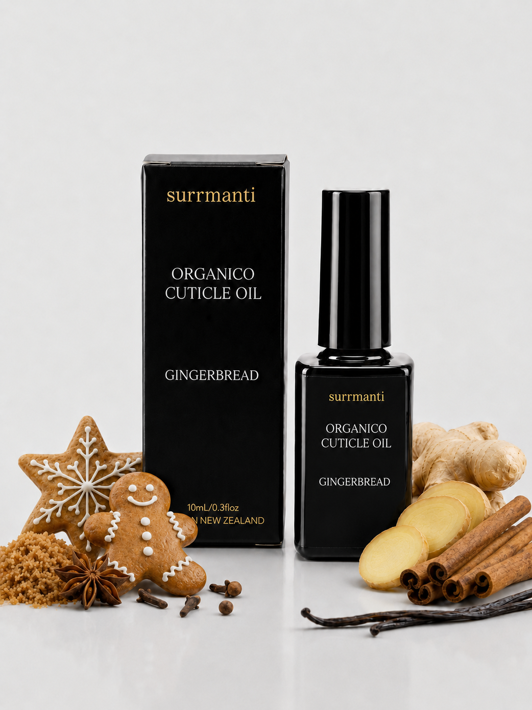 Gingerbread Cuticle Oil - Surmanti - Made In New Zealand