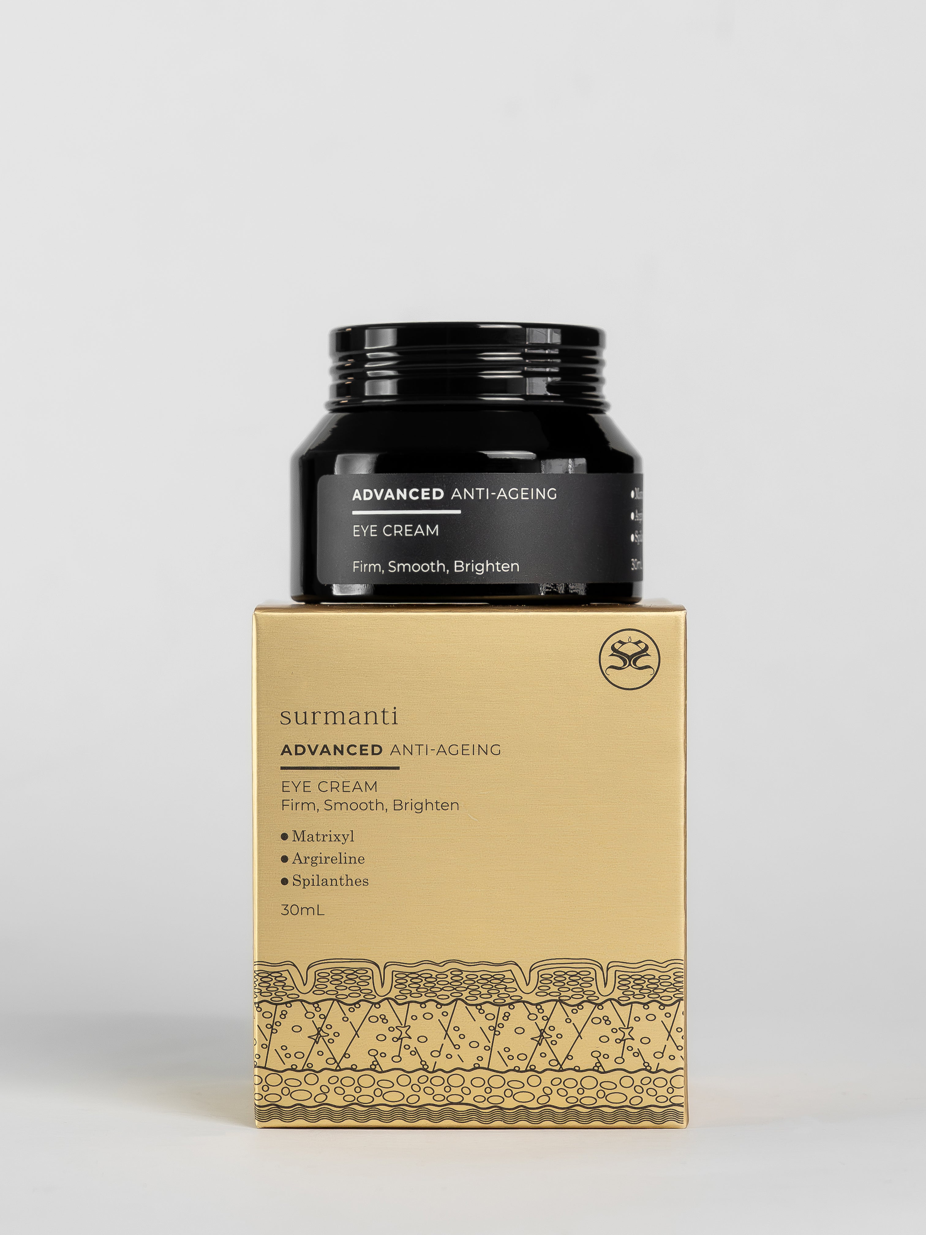 ADVANCED Anti-Ageing Eye Cream -30mL - Surmanti - Made In New Zealand