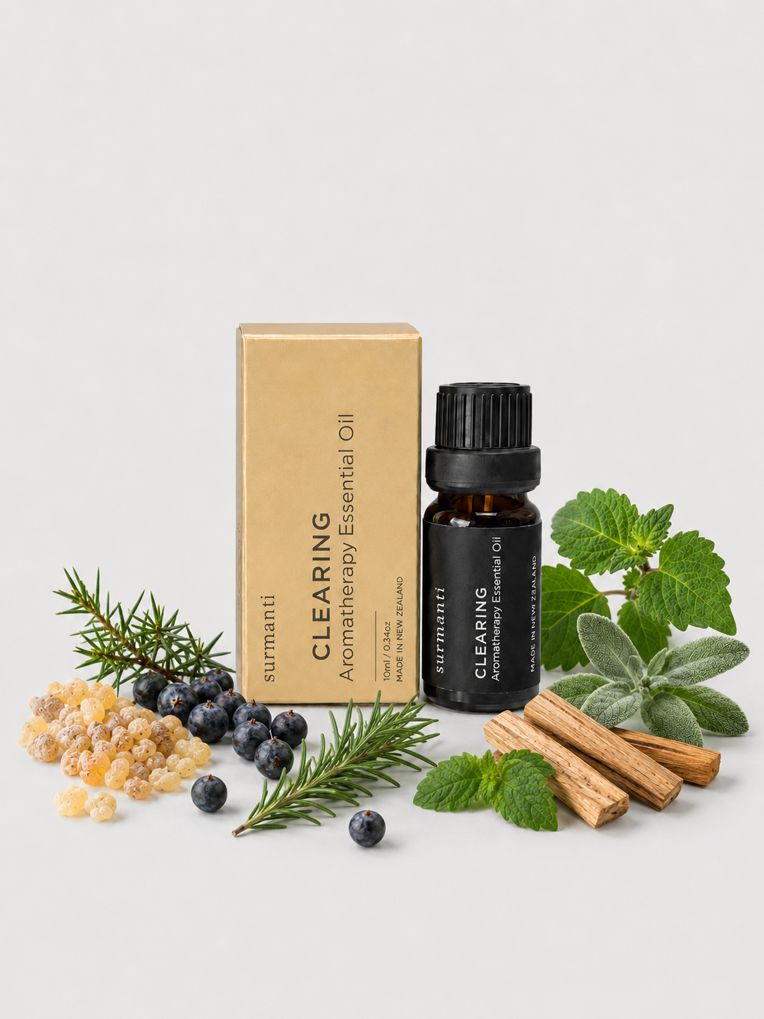 Clearing Aromatherapy Essential Oil - 10mL - Surmanti - Made In New Zealand