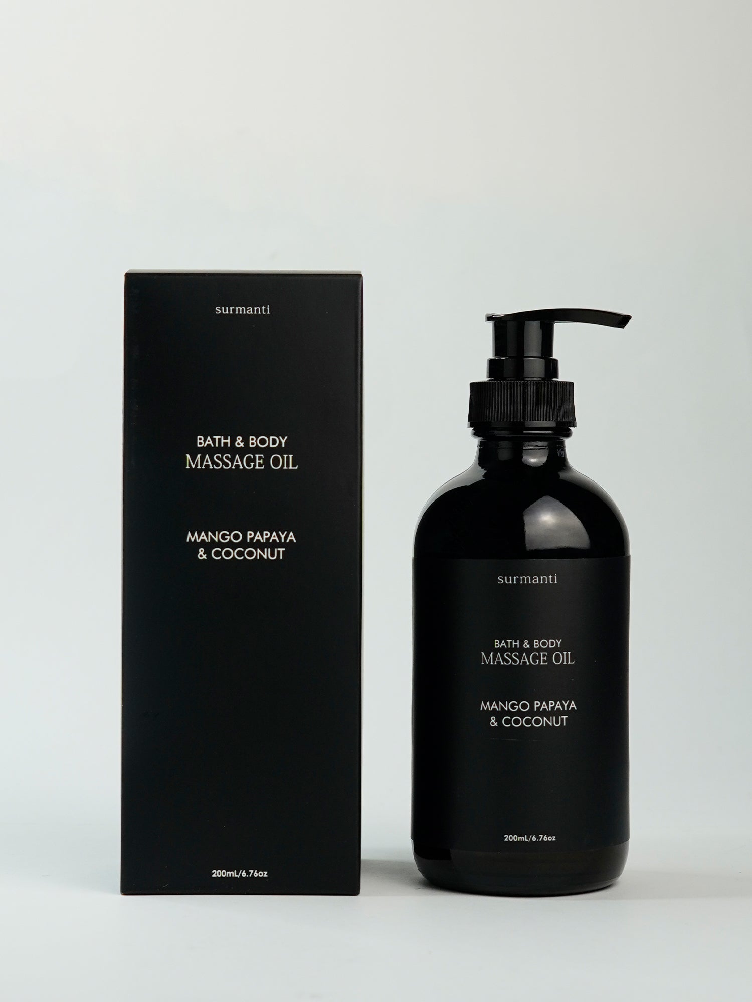 Mango Papaya & Coconut Bath & Body Massage Oil - Surmanti - Made In New Zealand