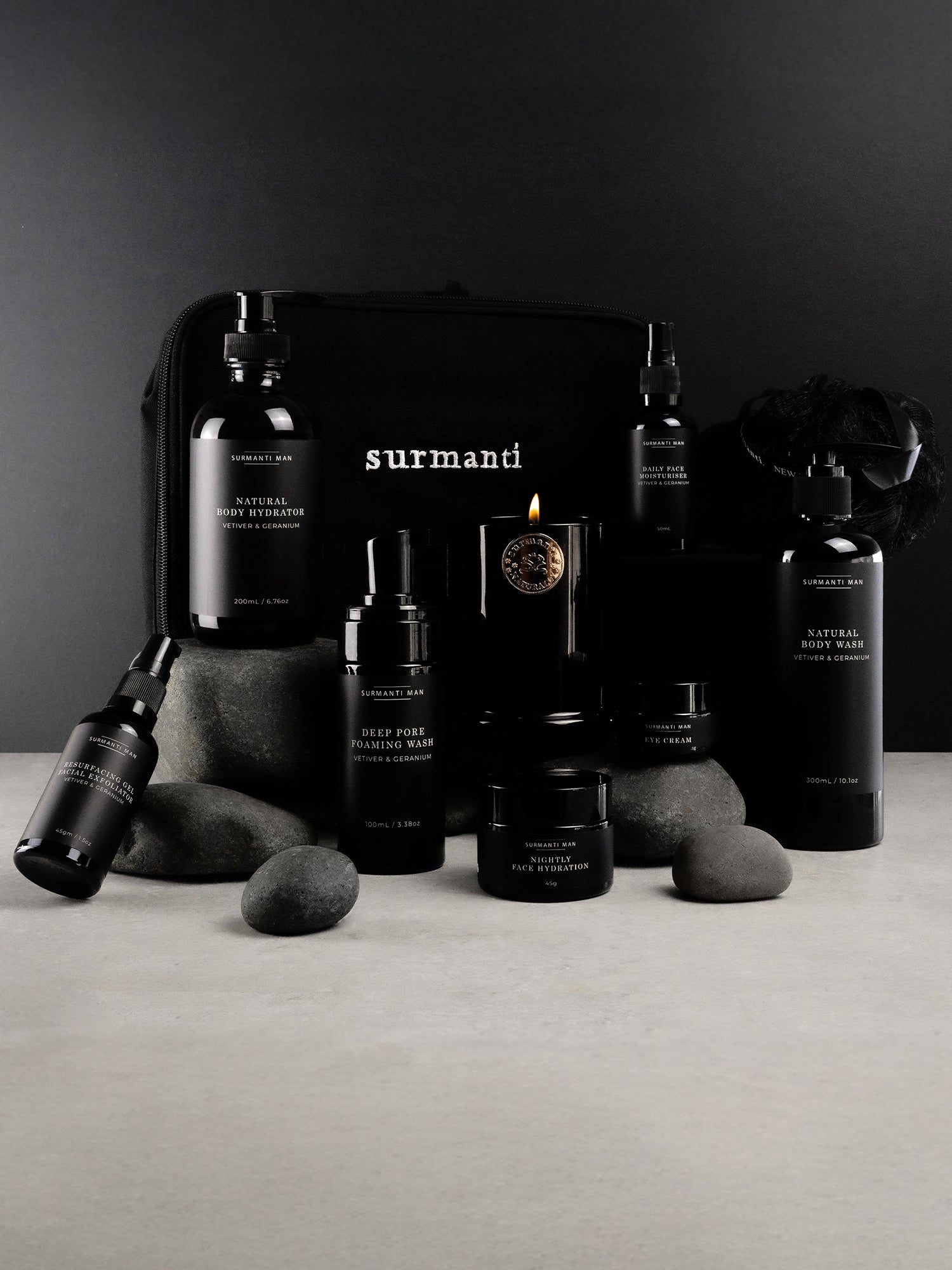 Ultimate Natural Man Kit - A Complete Head-to-Toe Anti-Aging Ritual for the Kiwi Man. - Surmanti - Made In New Zealand