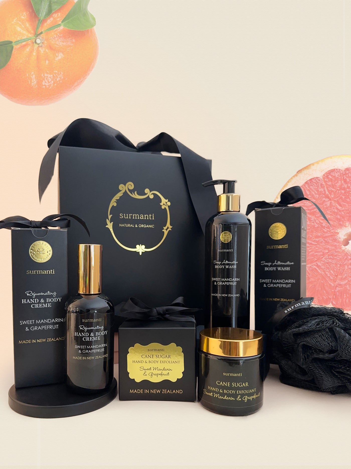 Sweet Mandarin & Grapefruit Bath & Body Gift Set