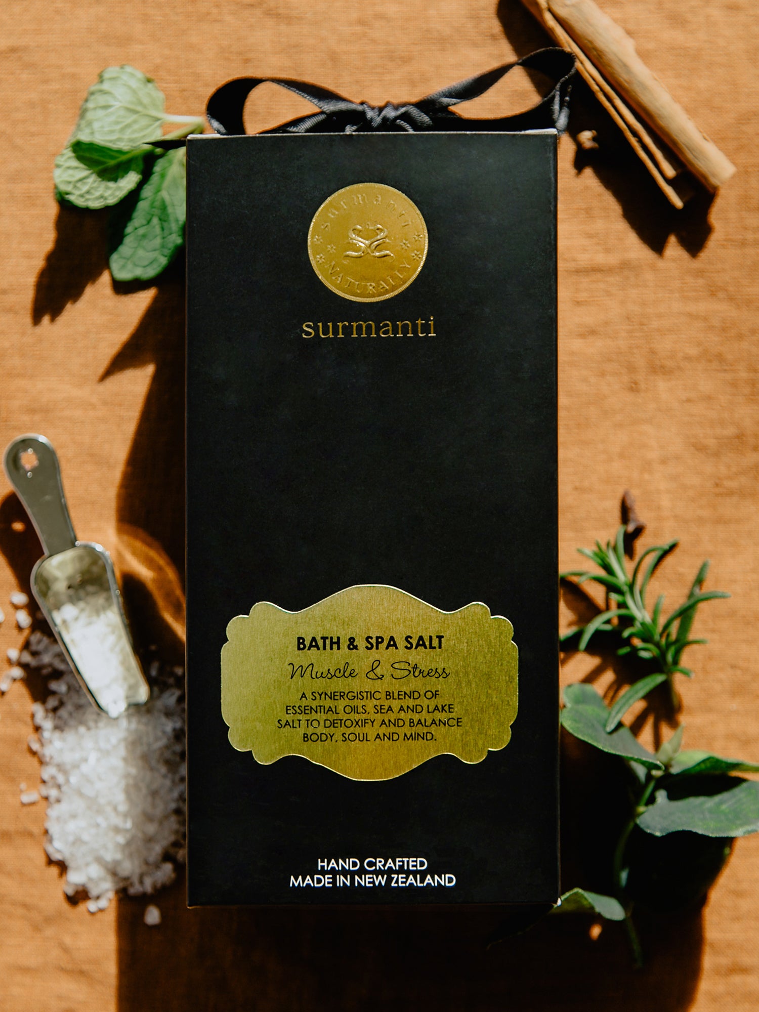 Muscle & Stress Bath & Spa Salt - Surmanti - Made In New Zealand
