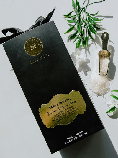 Jasmine & Ylang Ylang Bath & Spa Salt - Surmanti - Made In New Zealand