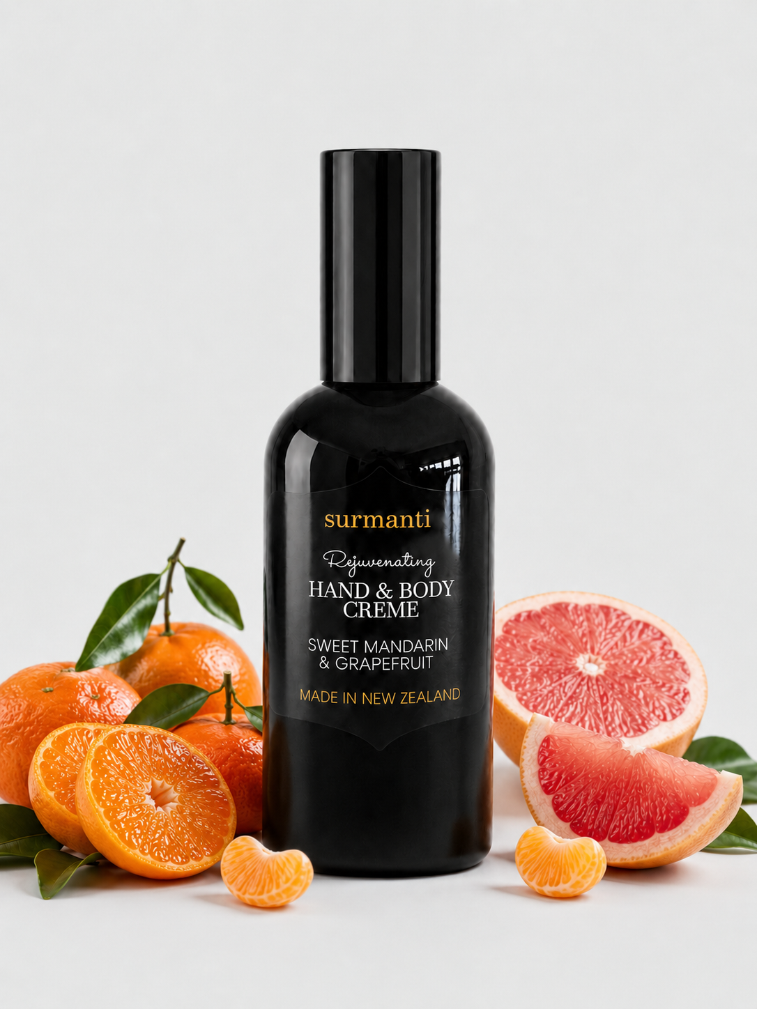 Sweet Mandarin & Grapefruit Hand & Body Creme 120ml - Surmanti - Made In New Zealand