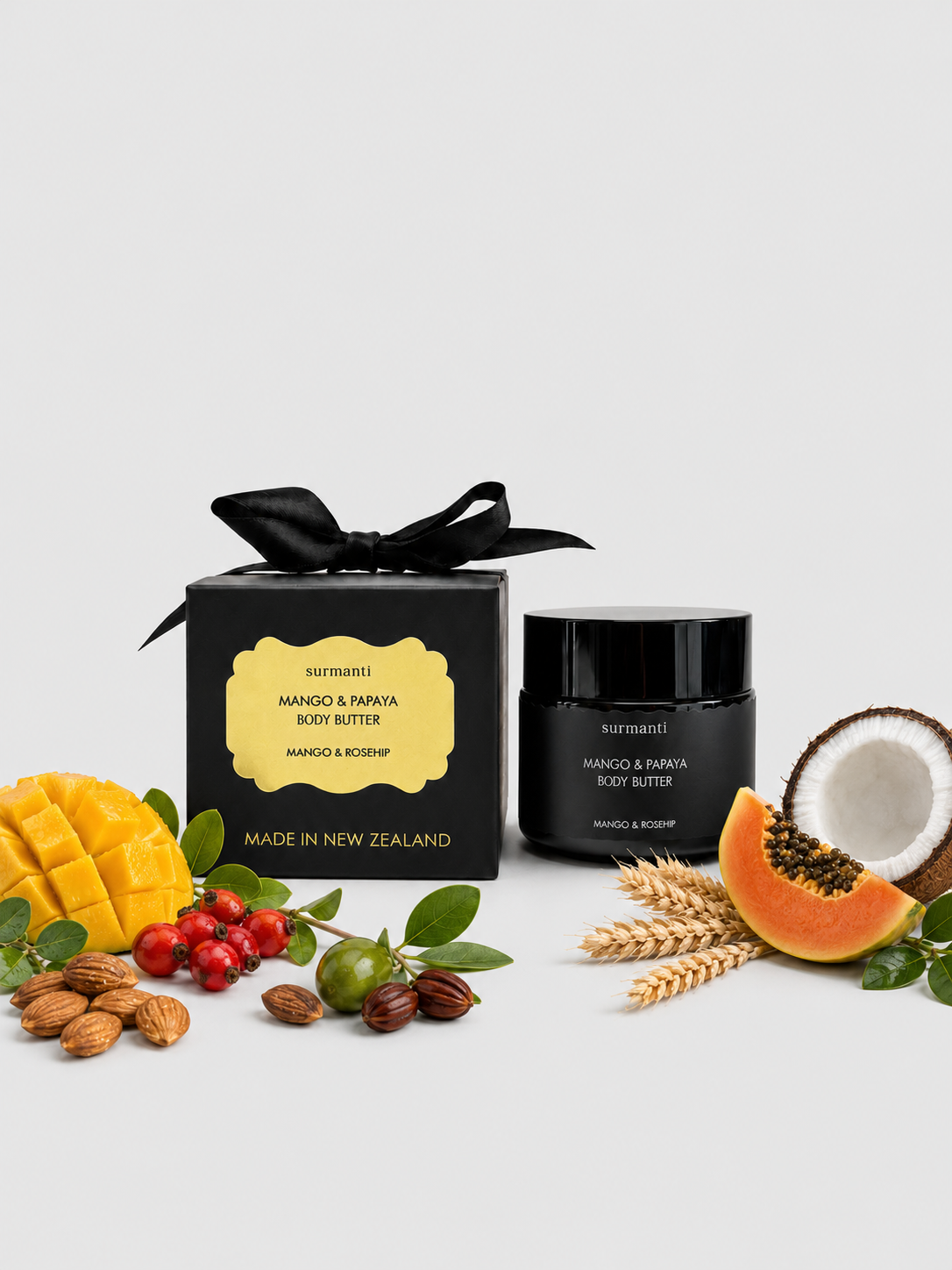 Mango & Papaya Body Butter - Surmanti - Made In New Zealand