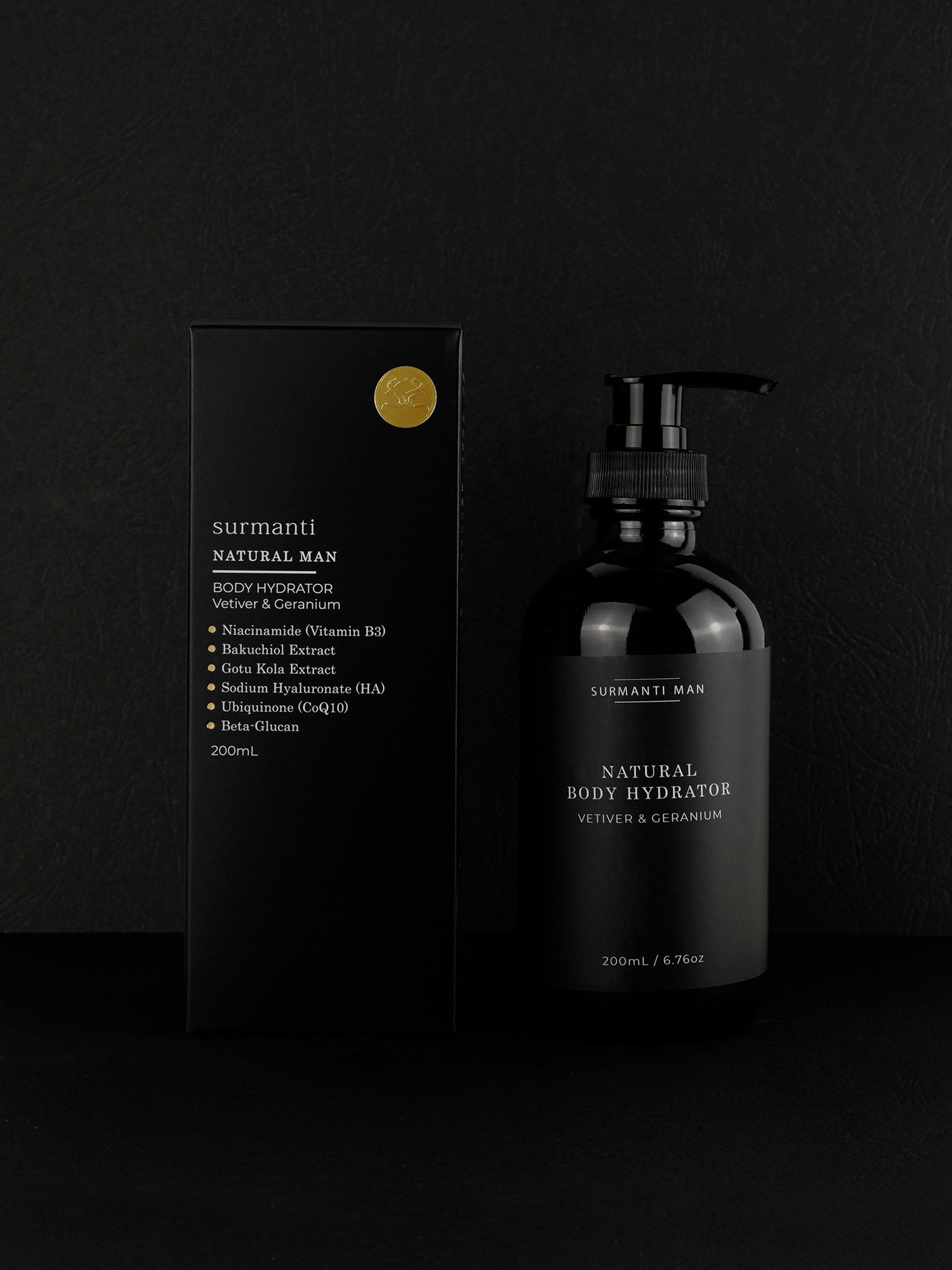 Natural Man Body Basics - Fresh Clean & All Natural Body Care Set for Men - Surmanti - Made In New Zealand