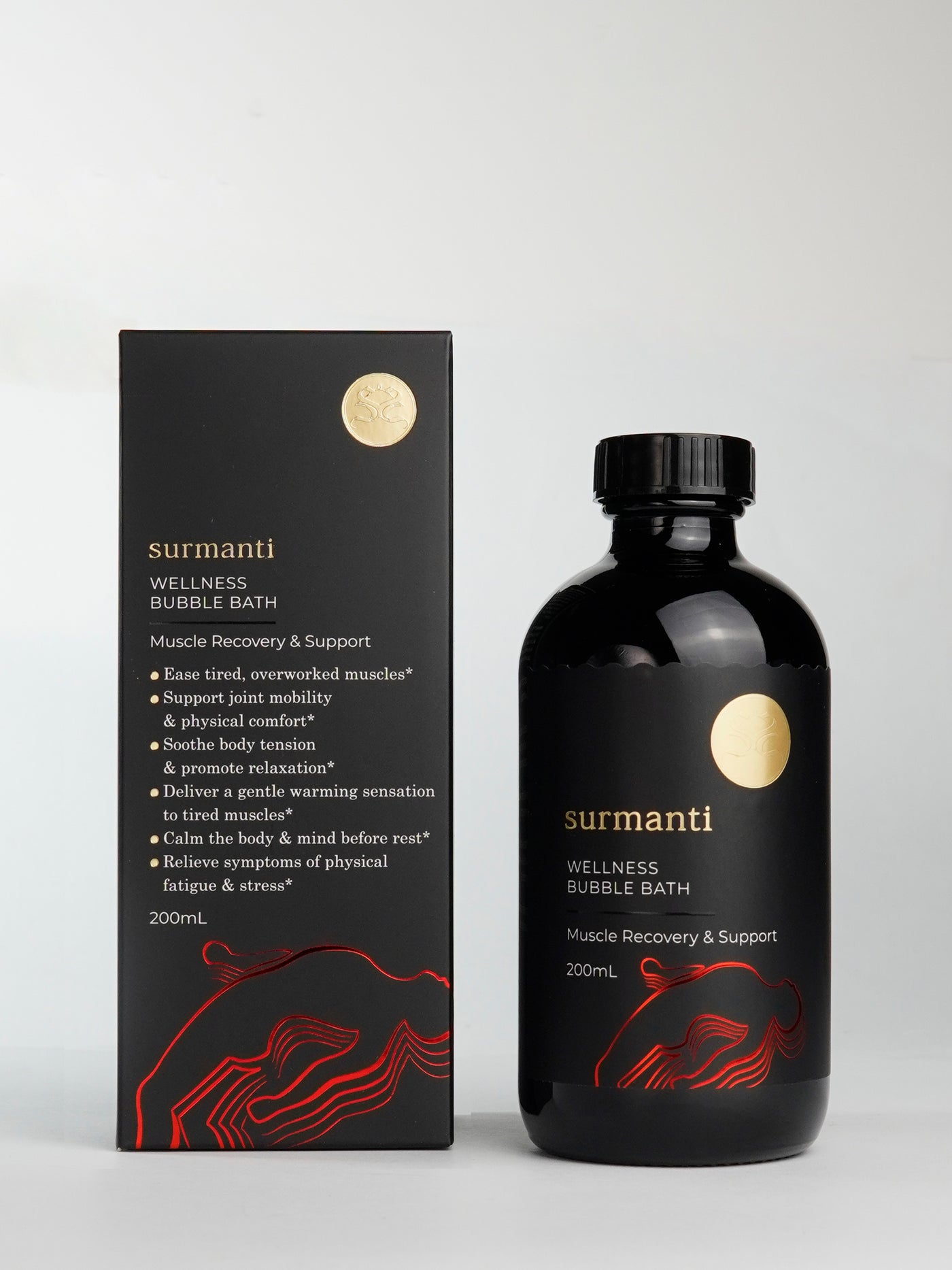 Muscle Recovery & Support Wellness Bubble Bath 200mL Ease Tired, Overworked Muscles*