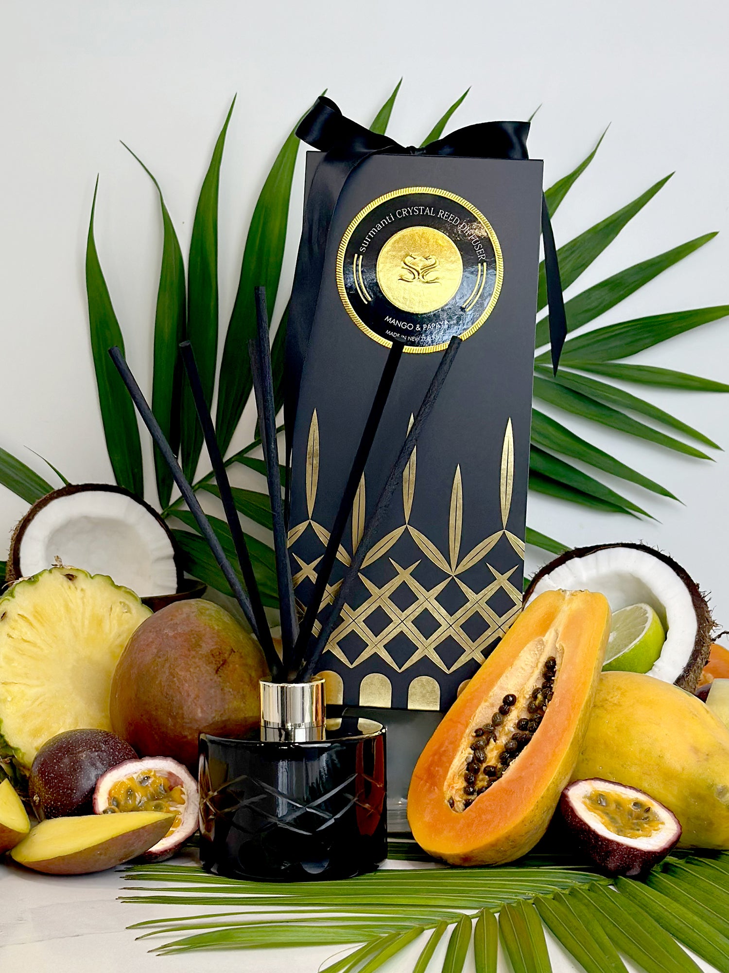A Large Room Diffuser With Mango Papaya & Coconut Oil - Surmanti