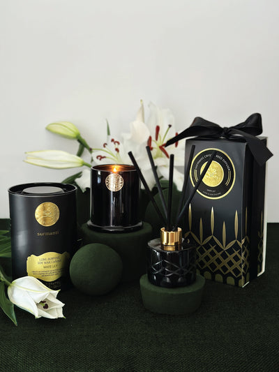 White Lily (Was Christmas Lily) Soy Long Burning Candle 250g