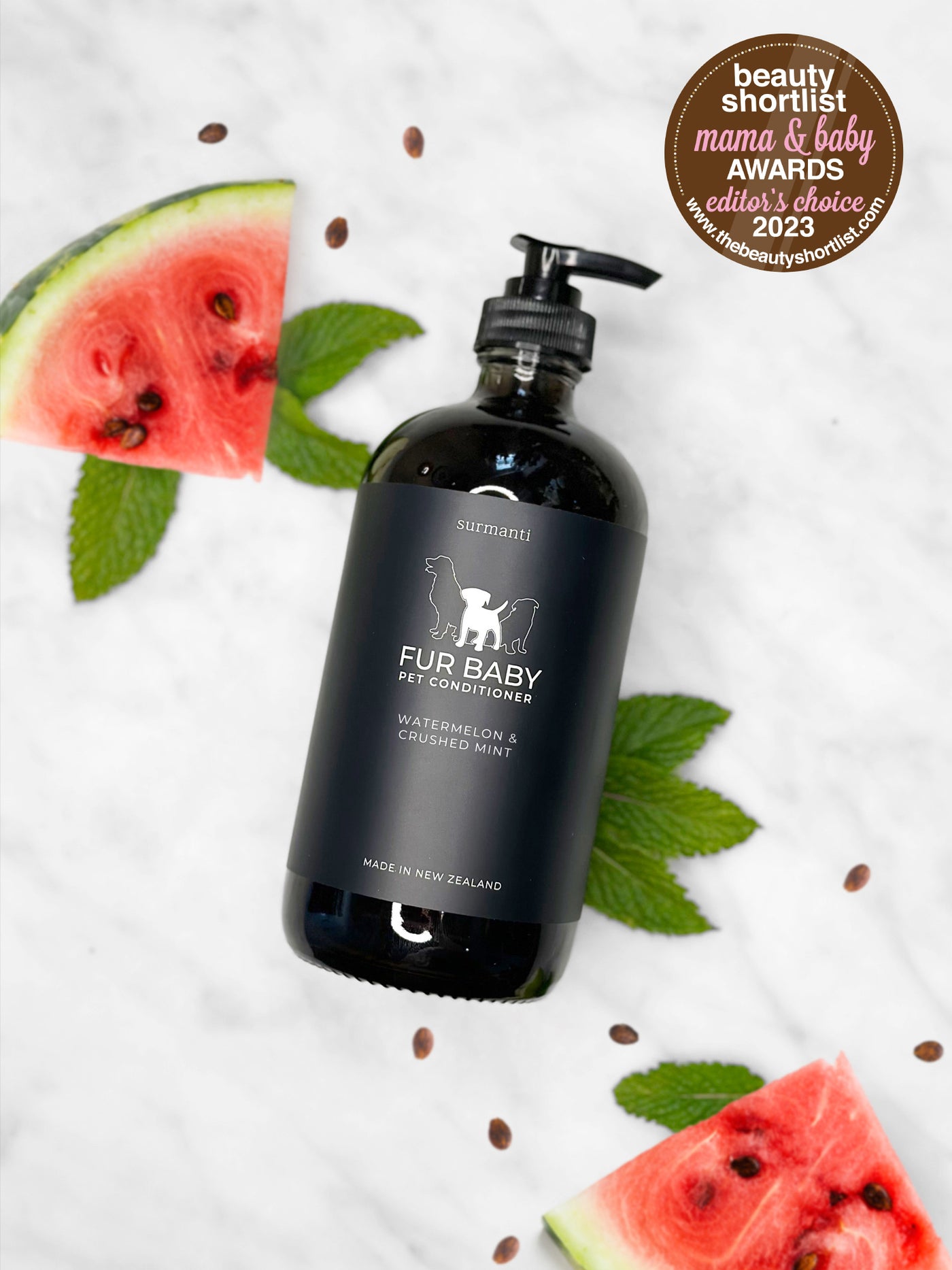Fur Baby Conditioner - Watermelon & Crushed Mint