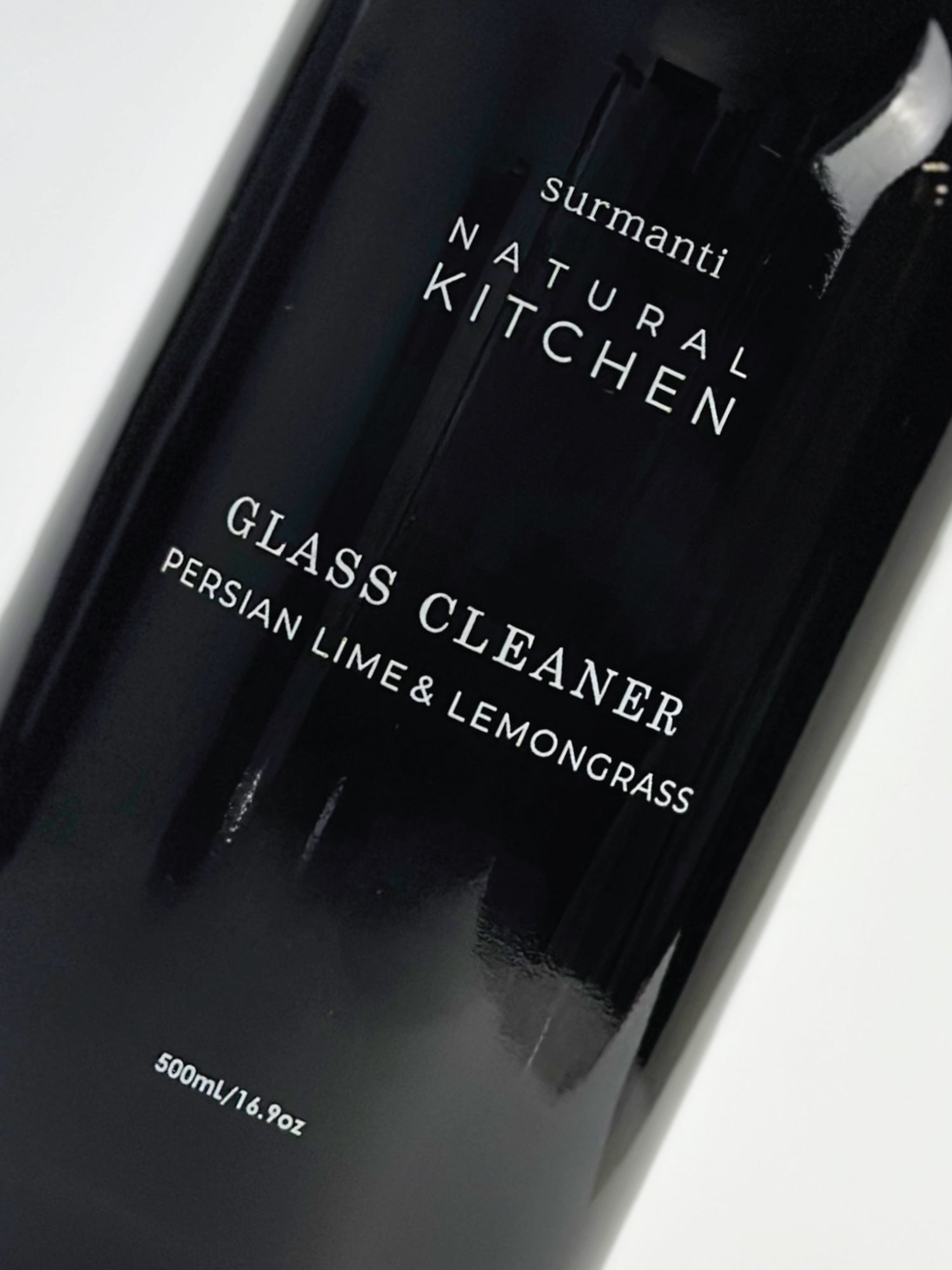 Glass Cleaner - Persian Lime & Lemongrass - Natural Kitchen - 500ML - Surmanti - Made In New Zealand