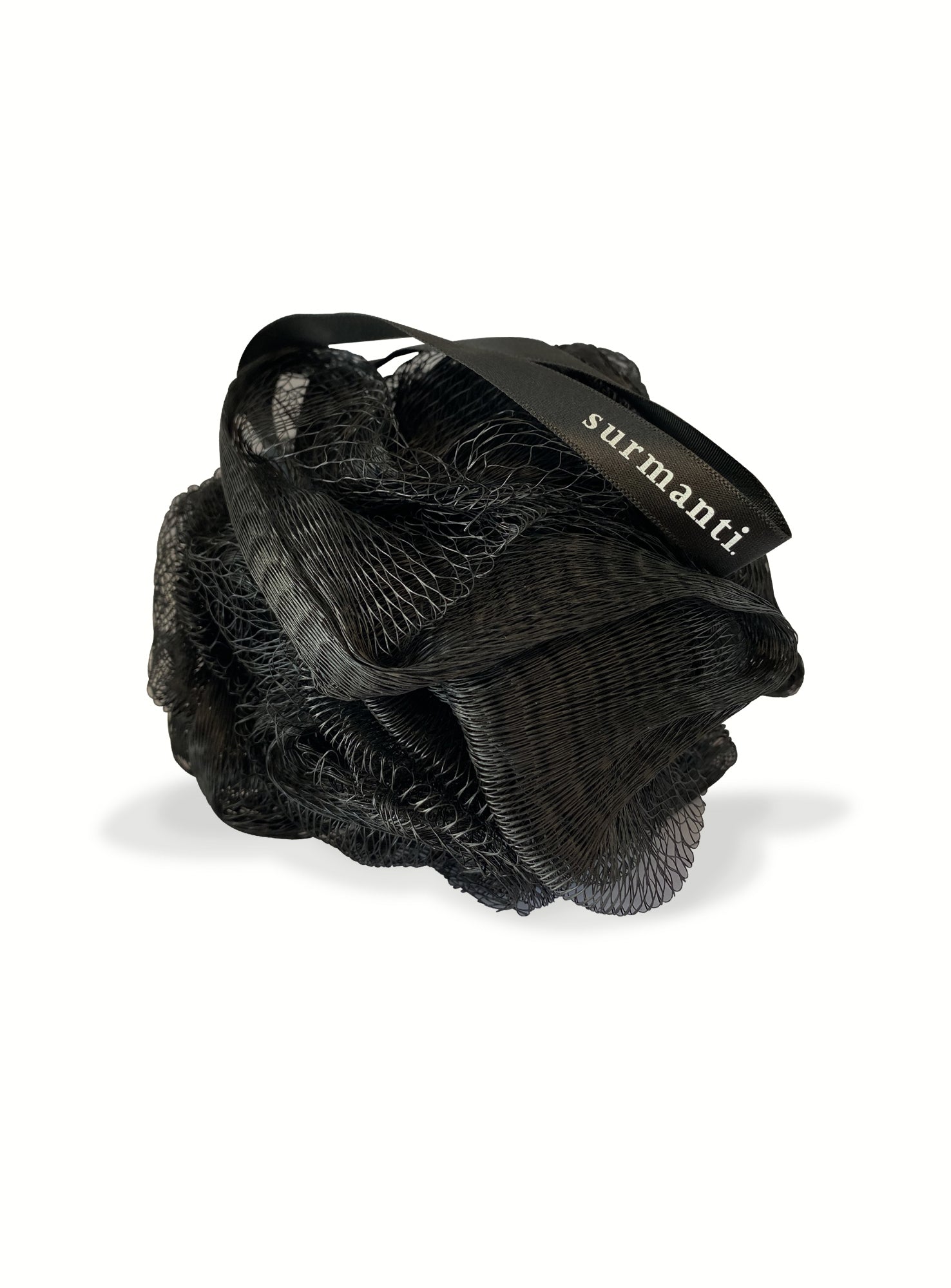 Bath / Shower Puff - Black - Surmanti - Made In New Zealand