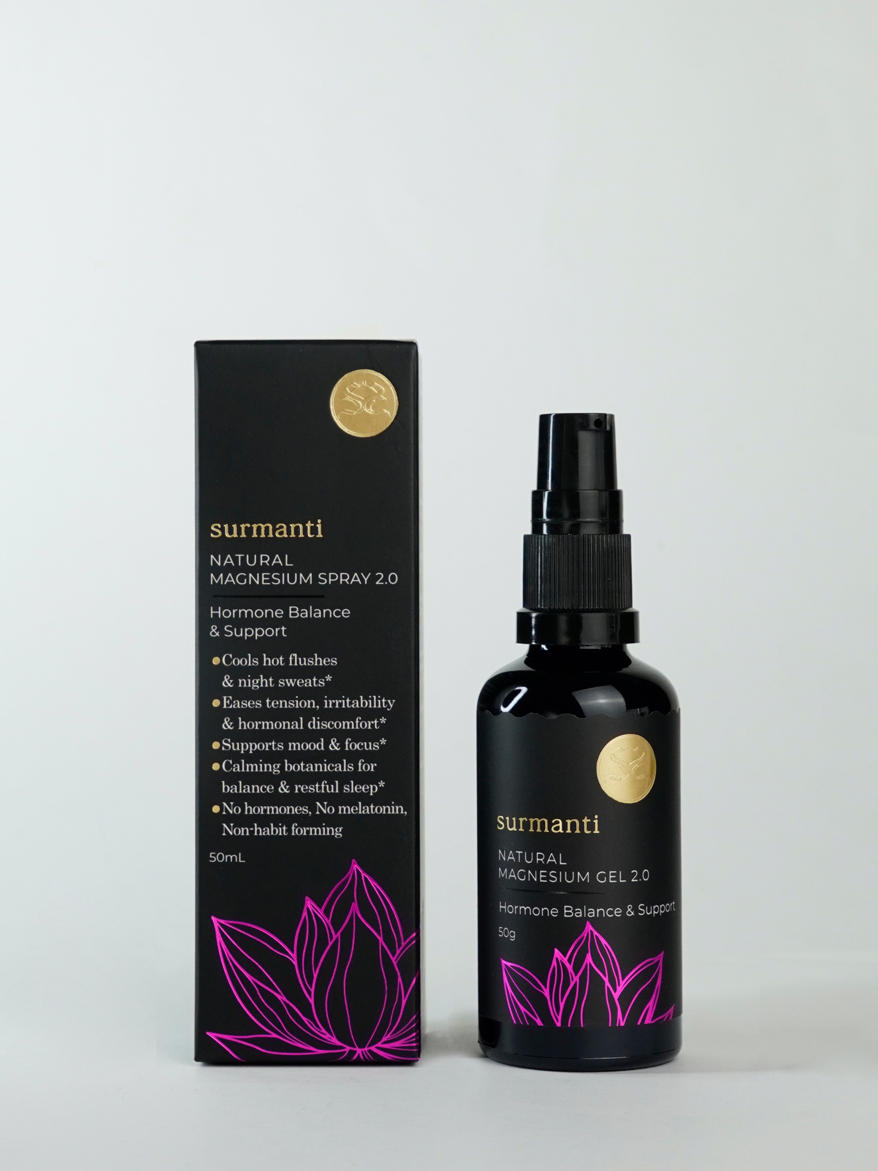 Natural Hormone Balance & Support - Introduction Set. Free from hormone disruptors & harsh chemicals. - Surmanti - Made In New Zealand