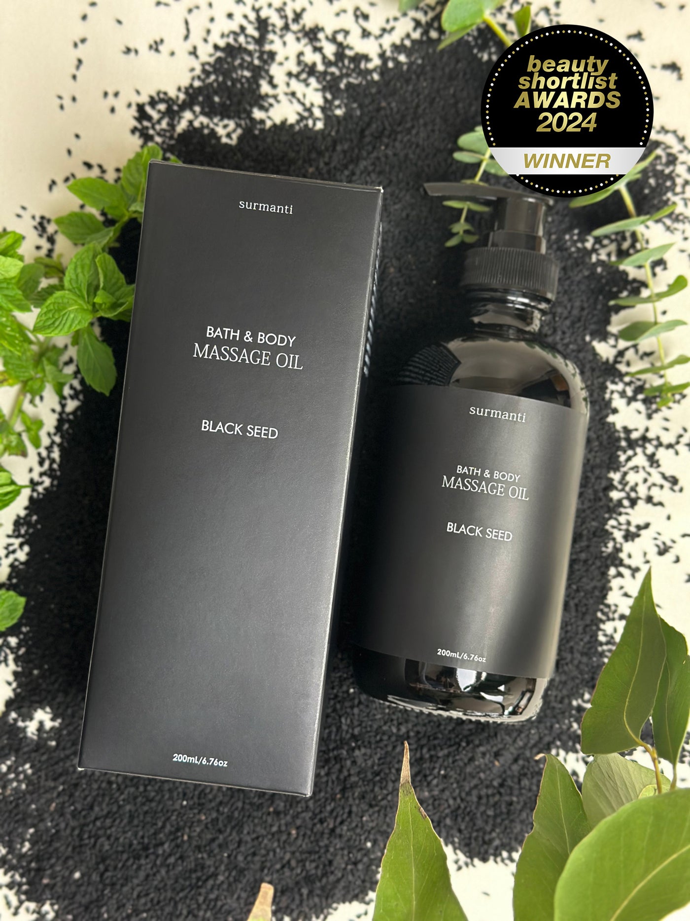 Black Seed Bath & Body Massage Oil