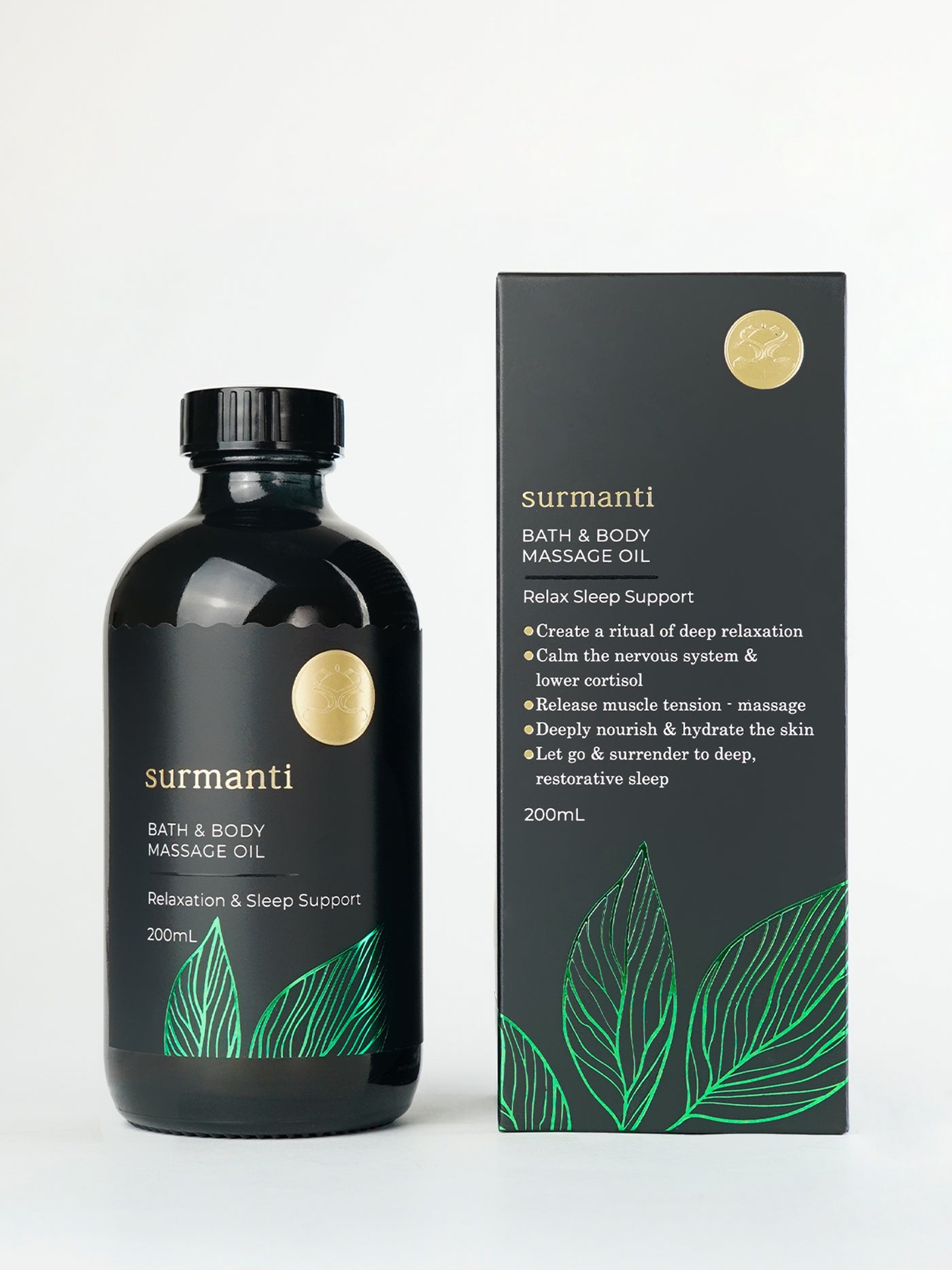 Relaxation & Sleep Support Bath & Body Massage Oil 200mL