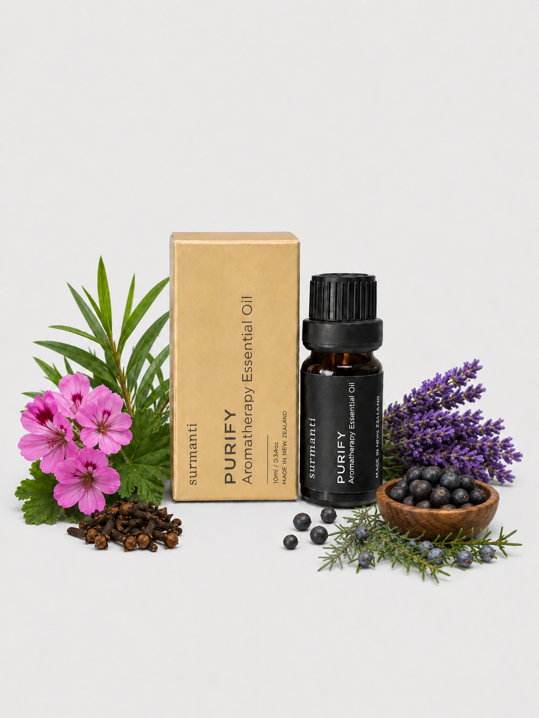 Purify Aromatherapy Essential Oil - 10mL - Surmanti - Made In New Zealand