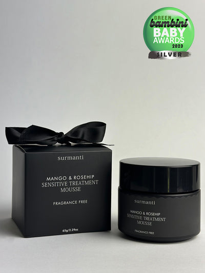 Facial Sensitive Mousse - Boxed - Surmanti - Made In New Zealand