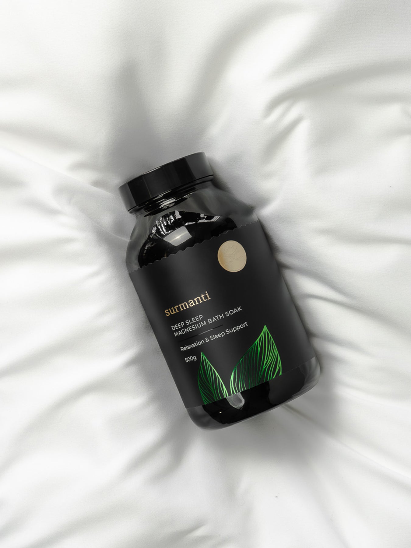 Deep Sleep Natural Magnesium Bath Soak. Non-habit forming. No melatonin. No hormones. 500Gm - Surmanti - Made In New Zealand