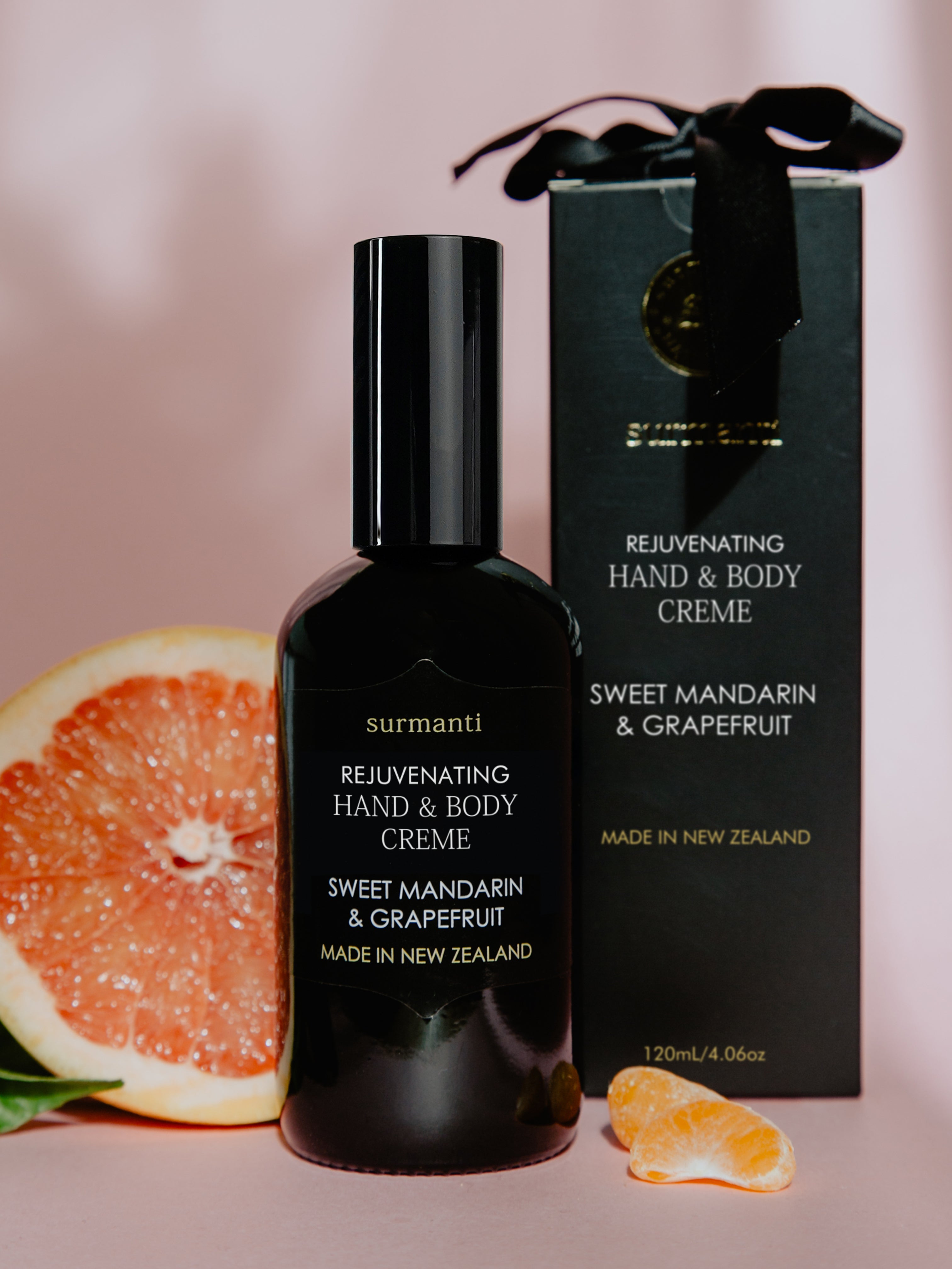 Sweet Mandarin & Grapefruit Hand & Body Creme - Surmanti - Made In New Zealand