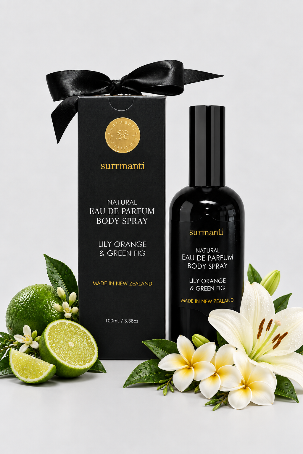 Lily Orange & Green Fig Natural Eau De Parfum Body Spray 100ml