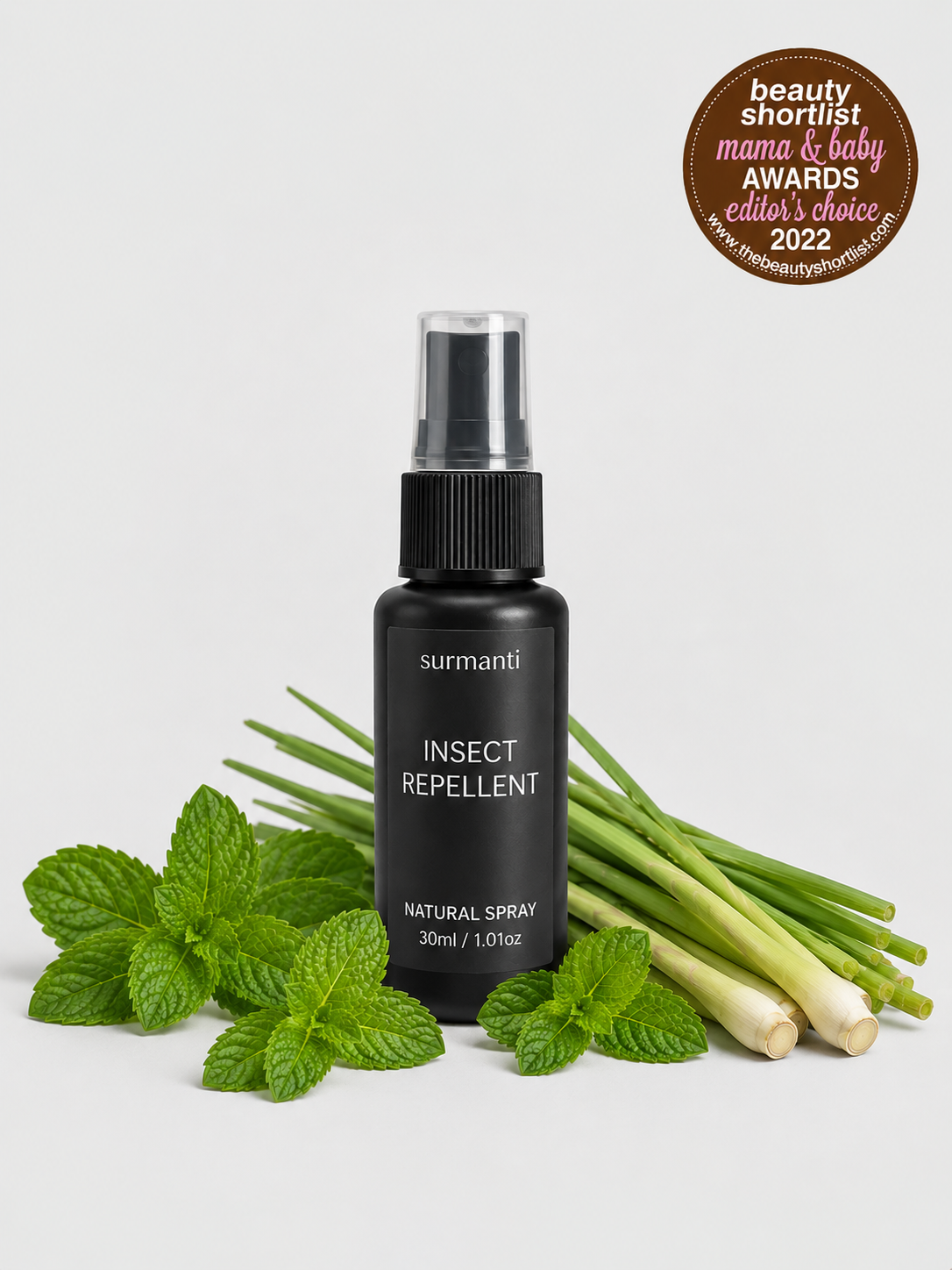 Natural Insect Repellent 30mL - Repels & Kills Biting Insects. Eases the After-Effects of Bites - Surmanti - Made In New Zealand