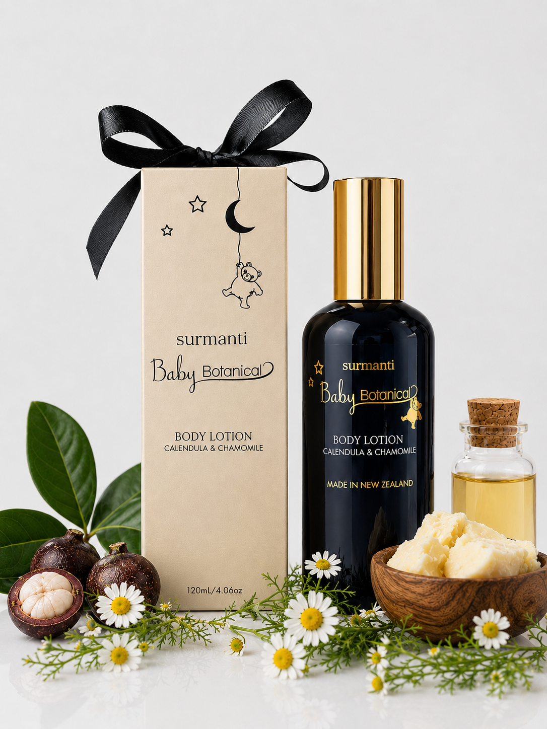 Surmanti Baby Botanical - Body Lotion (120 mL) - Surmanti - Made In New Zealand