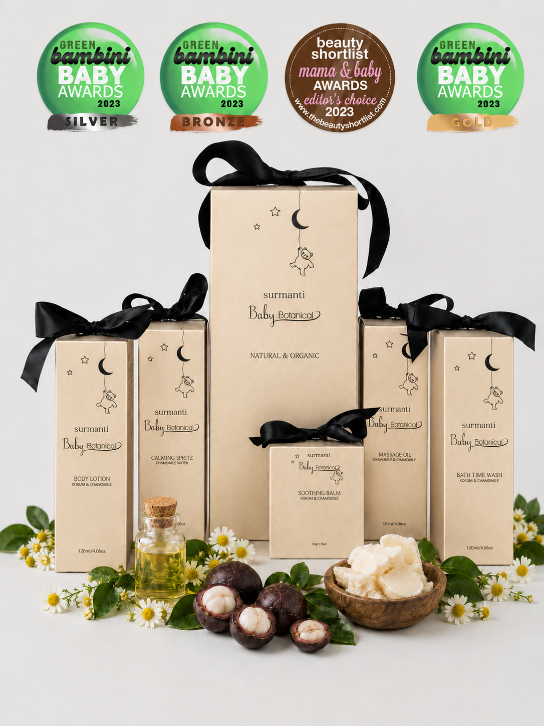 Baby Botanical Gift Set - Surmanti - Made In New Zealand