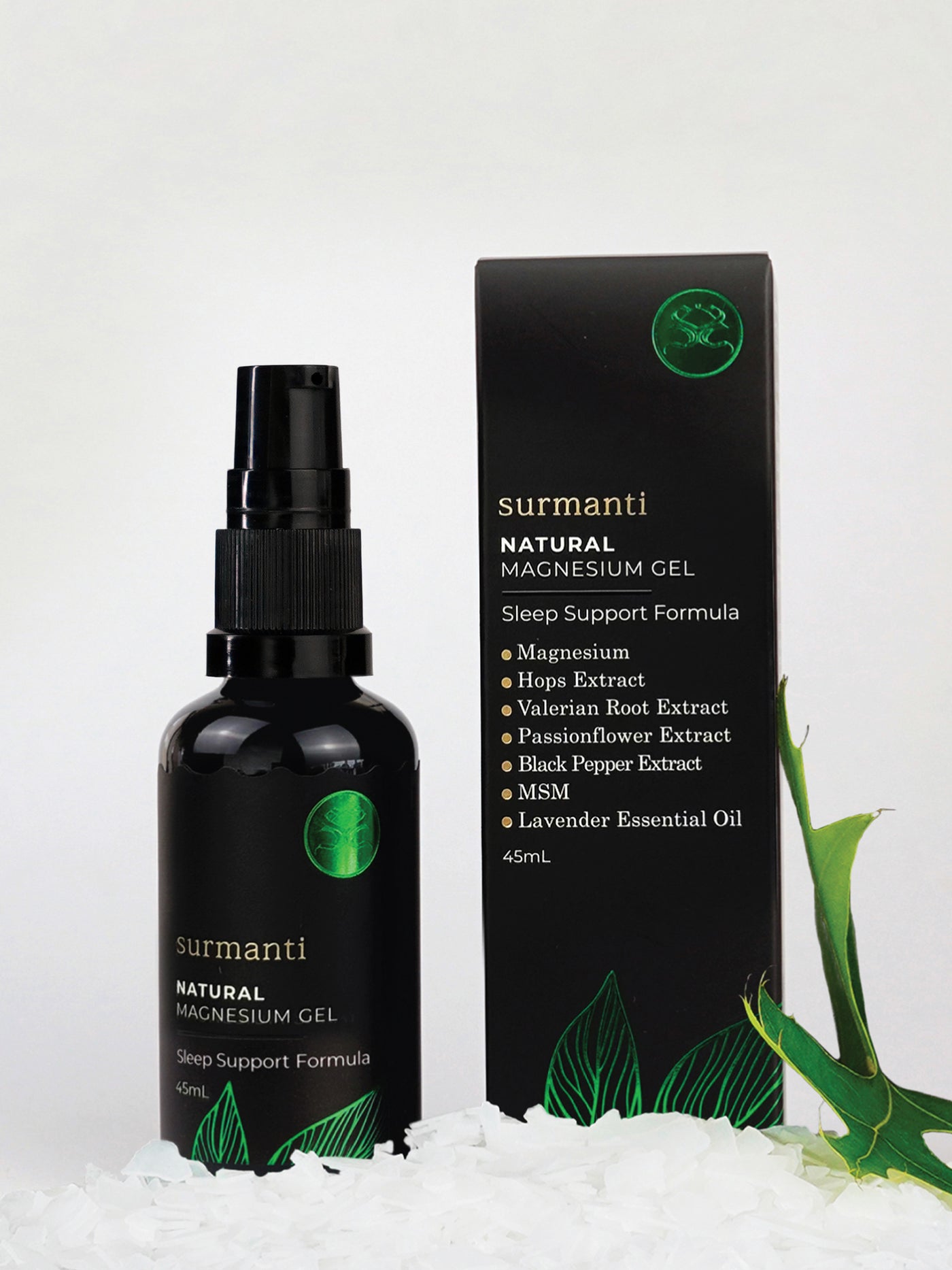Magnesium Sleep Support Travel Gel – Gentle, Slow-Release Formula for Restful Sleep & Relaxation
