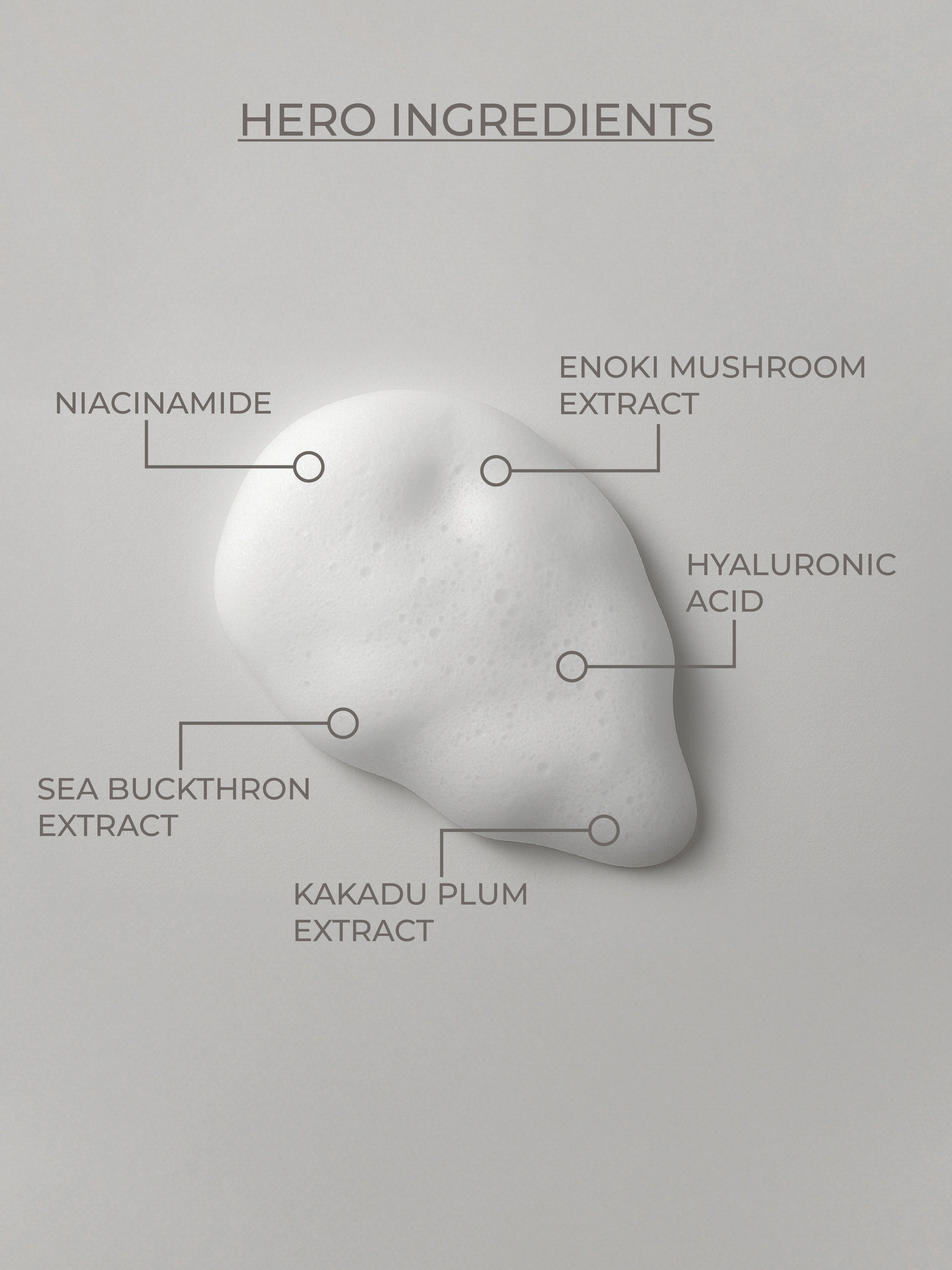 FIRST SIGNS Anti-Ageing Foaming Cleanser - 150mL - Surmanti - Made In New Zealand