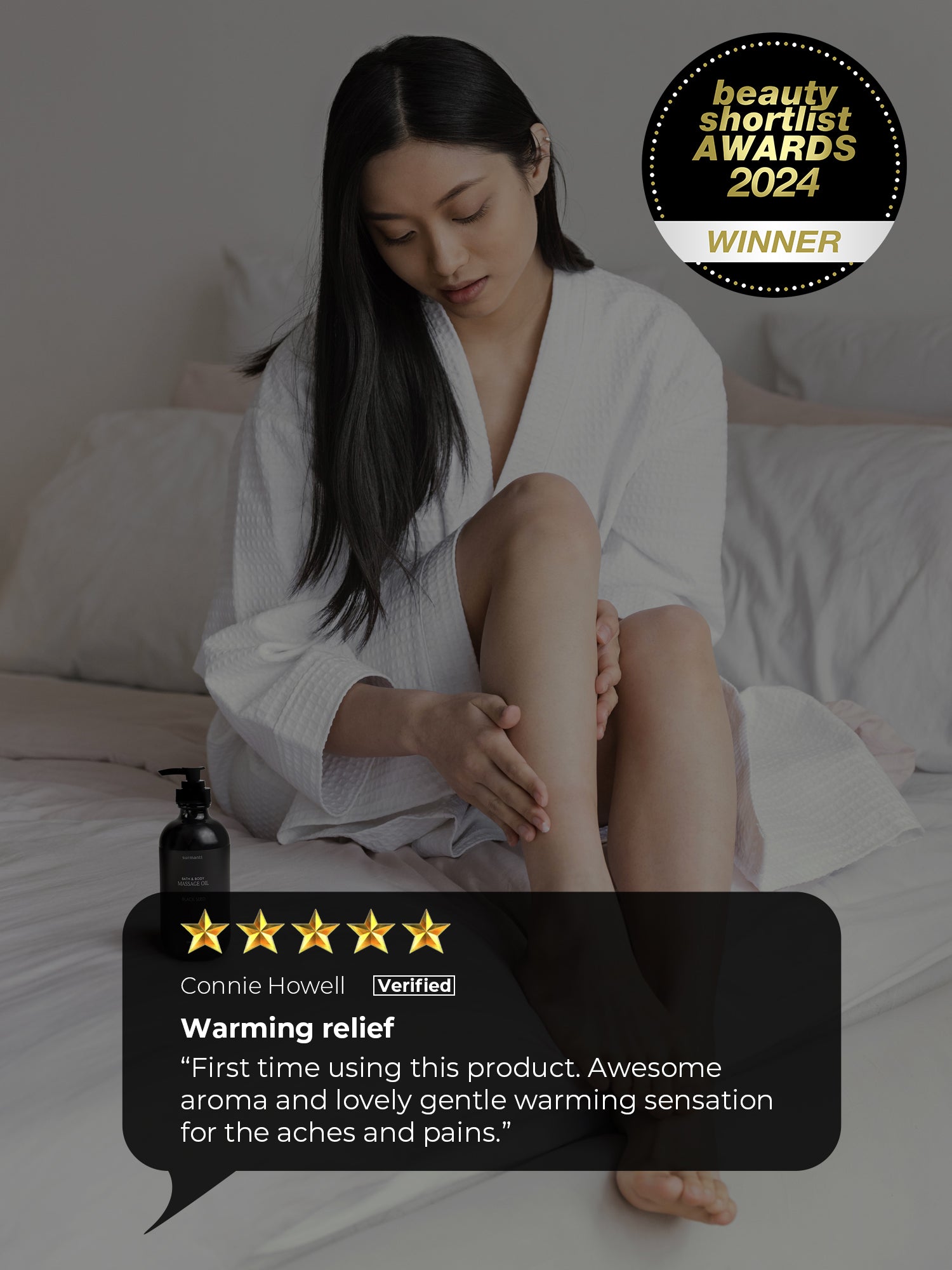 Black Seed Bath & Body Massage Oil - NEW LAYOUT - Surmanti - Made In New Zealand