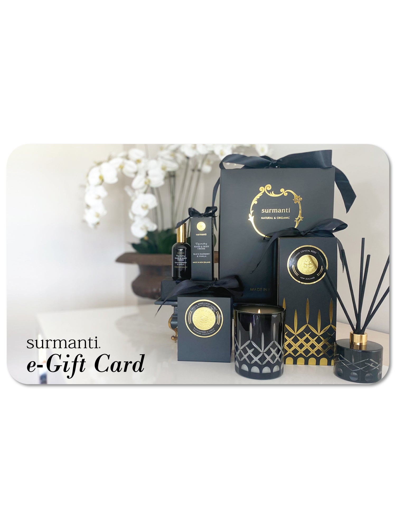 Surmanti e-Gift Card - Surmanti - Made In New Zealand