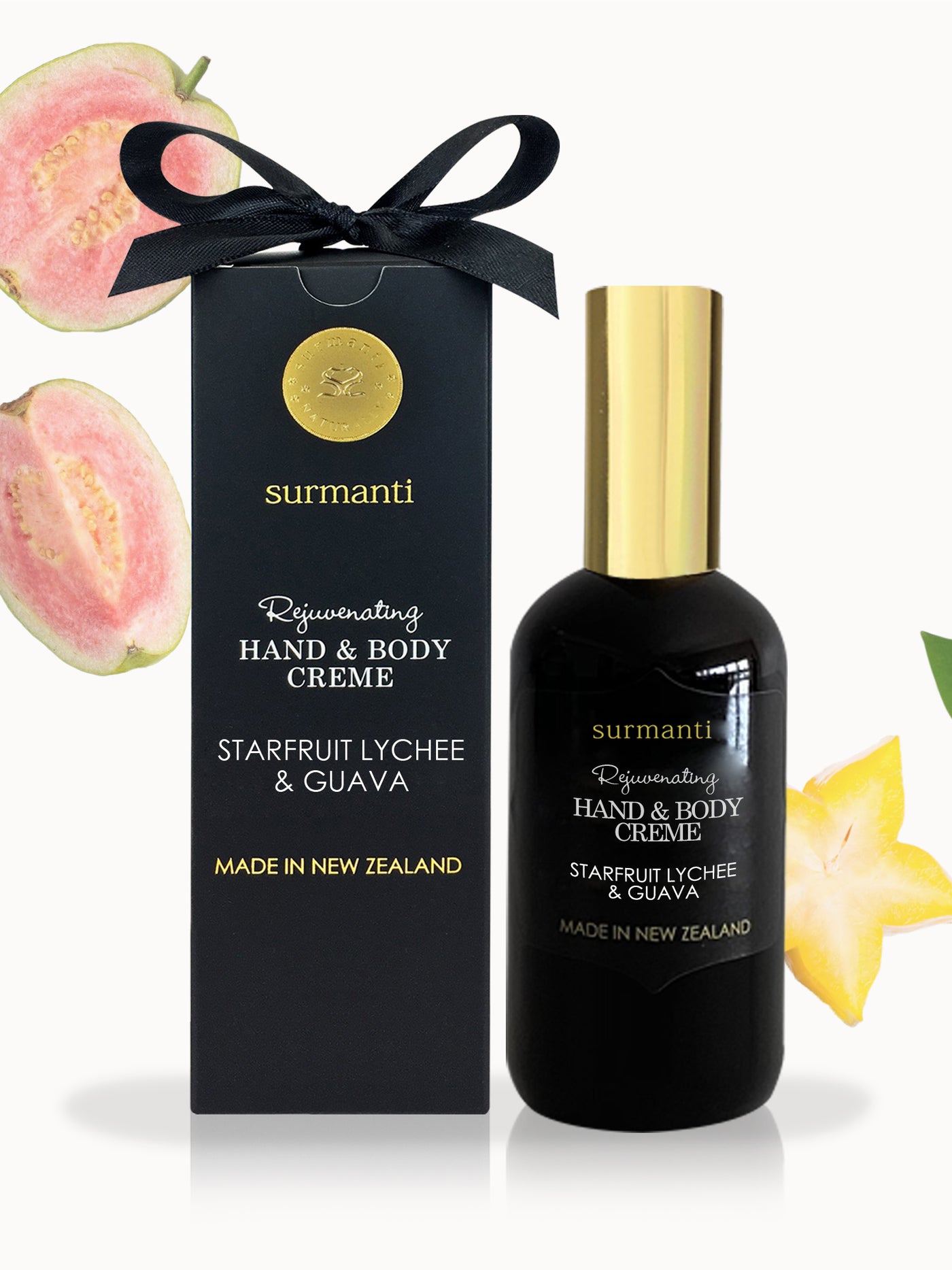 Starfruit Lychee & Guava Hand & Body Creme - Surmanti - Surmanti - Made In New Zealand