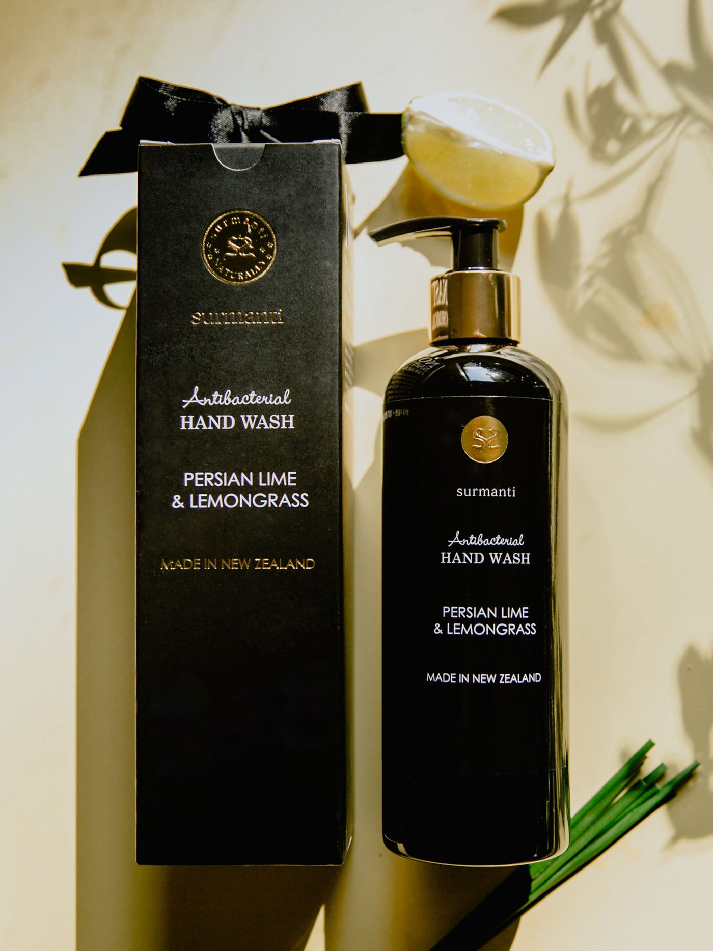 Hand Wash - Persian Lime & Lemongrass (300 ml) - Surmanti - Made In New Zealand