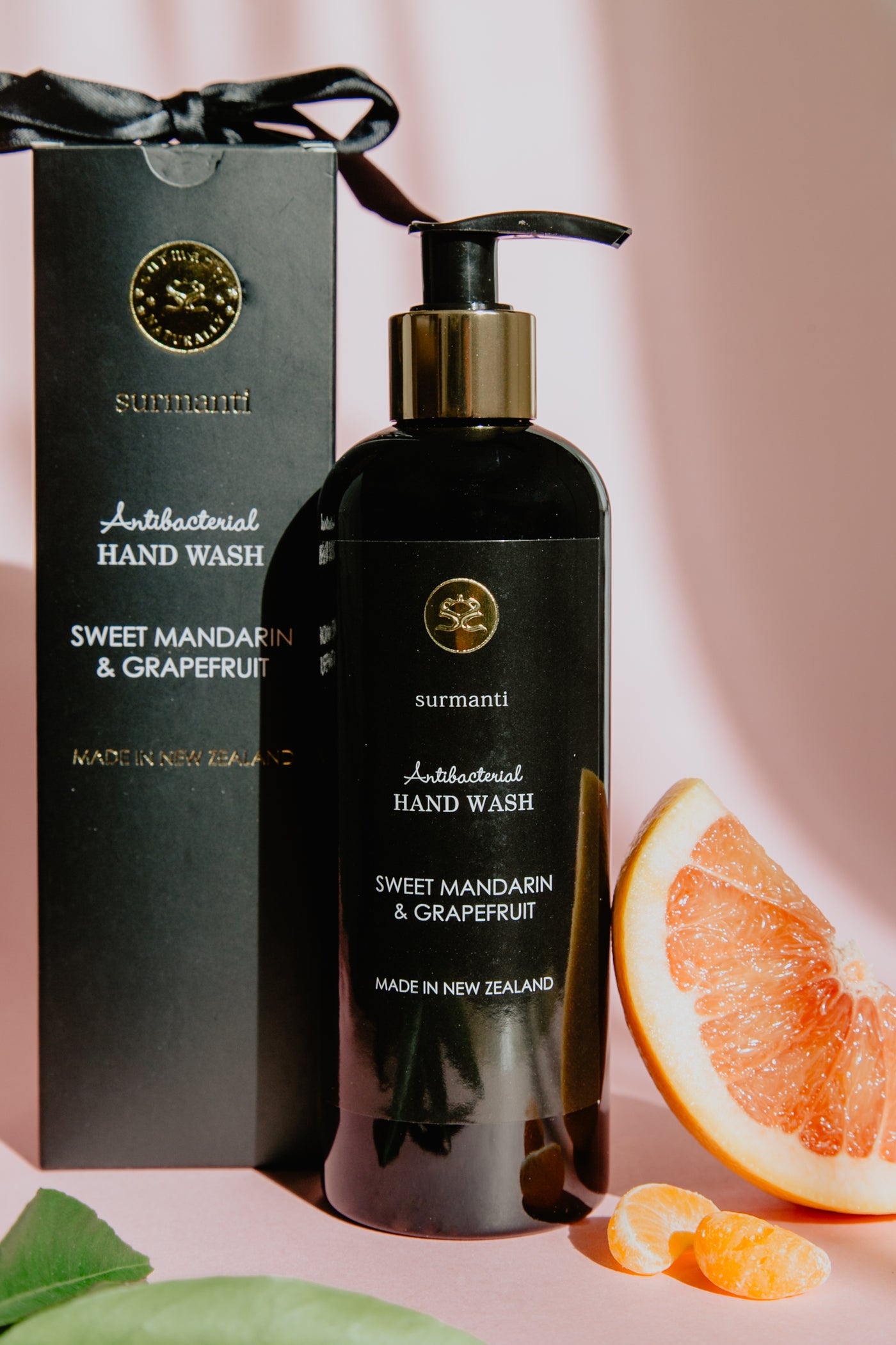 Hand Wash - Sweet Mandarin & Grapefruit 300ml - Surmanti - Made In New Zealand