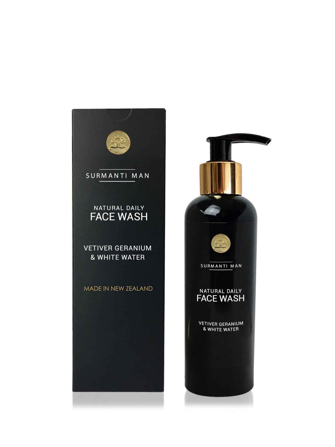 Surmanti Man Natural Face Wash 120ml - Surmanti - Made In New Zealand